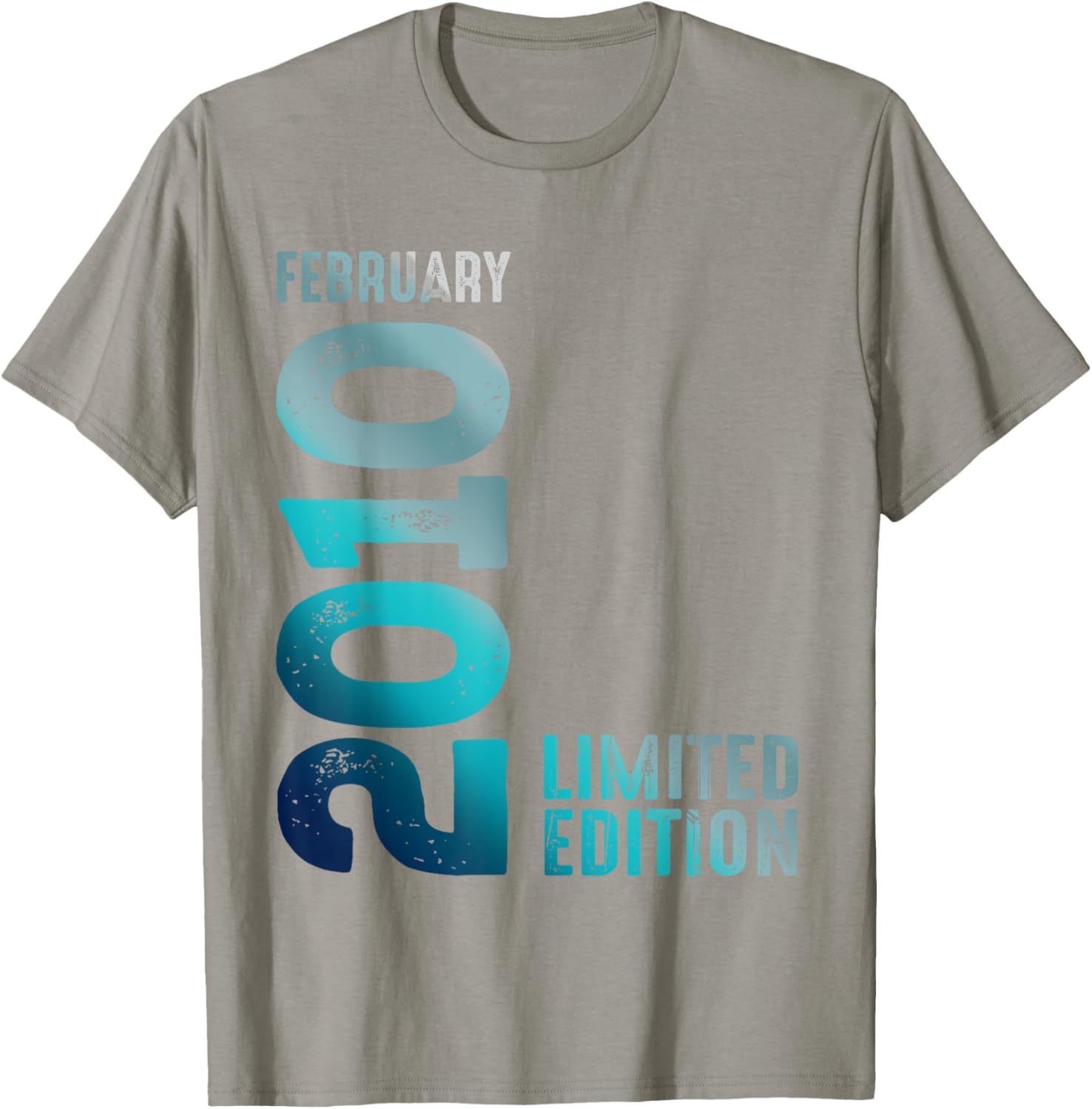 February 2010 Limited Edition Birthday T-Shirt for Unique Celebrations - 7