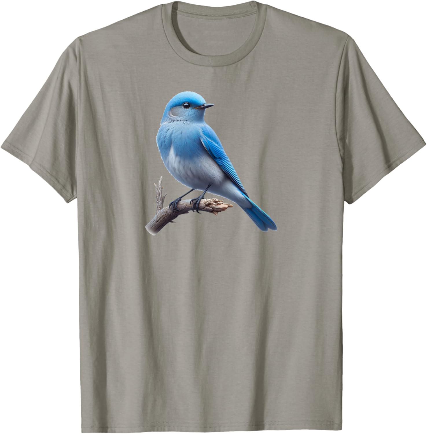 Mountain Bluebird T-Shirt - Stylish Bird Series Apparel for Nature Lovers - 7