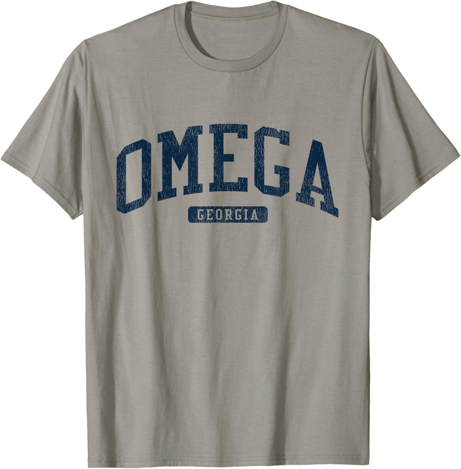 Omega Georgia College University Blue T-Shirt - Stylish and Comfy Apparel - 1