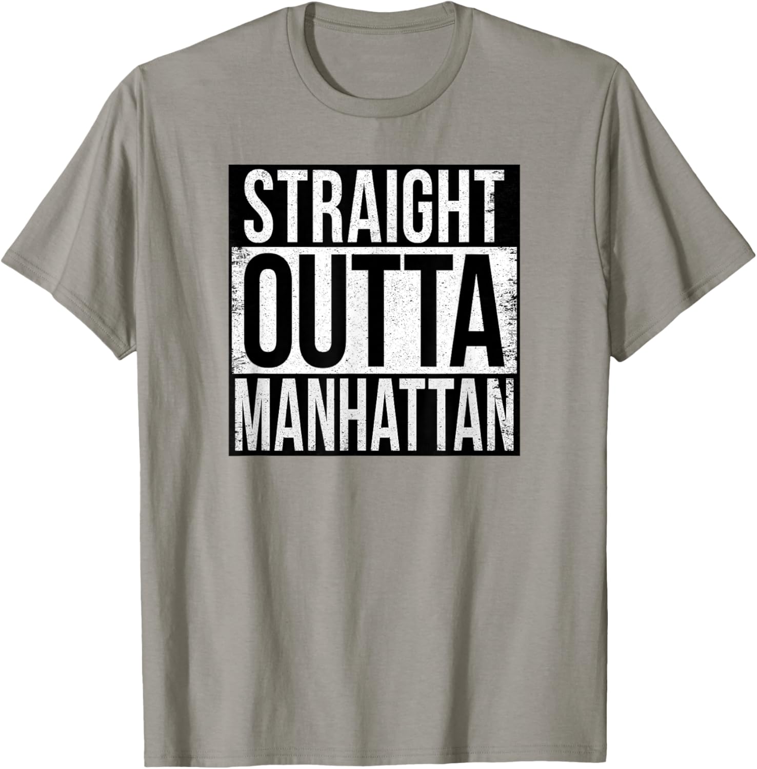Straight Outta Manhattan T-Shirt for Fun Fashion and City Vibes - 22