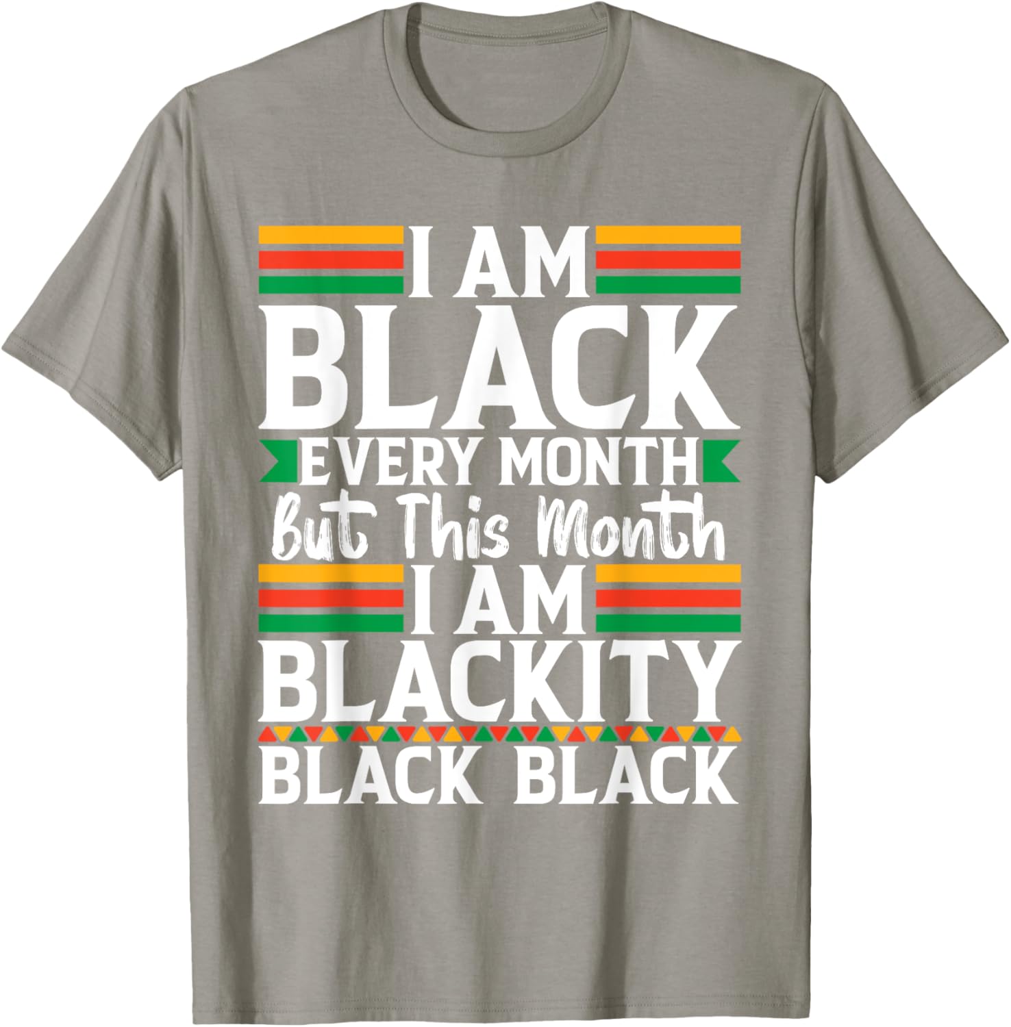 I'm Black Every Month T-Shirt - Celebrate Black Culture in Style - 5