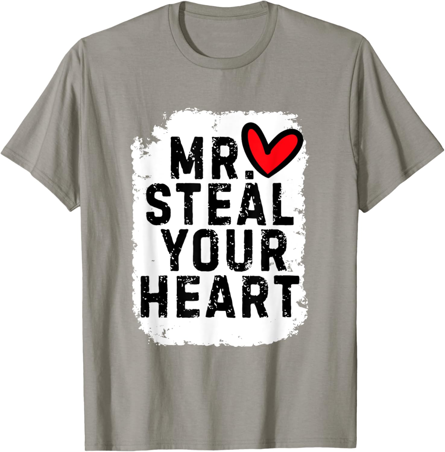 Mr Steal Your Heart Boys Toddler Valentine's Day T-Shirt for Kids - 11