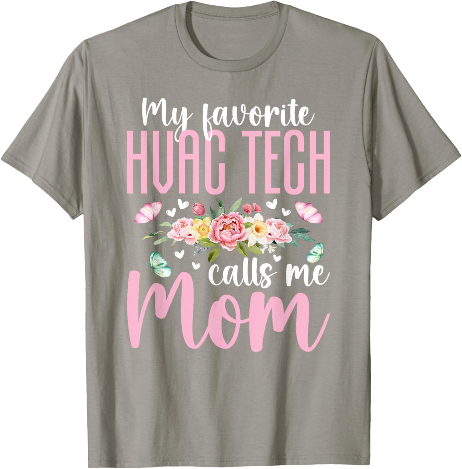 Proud HVAC Tech Mom T-Shirt for Moms of HVAC Technicians - Stylish Comfort - 14