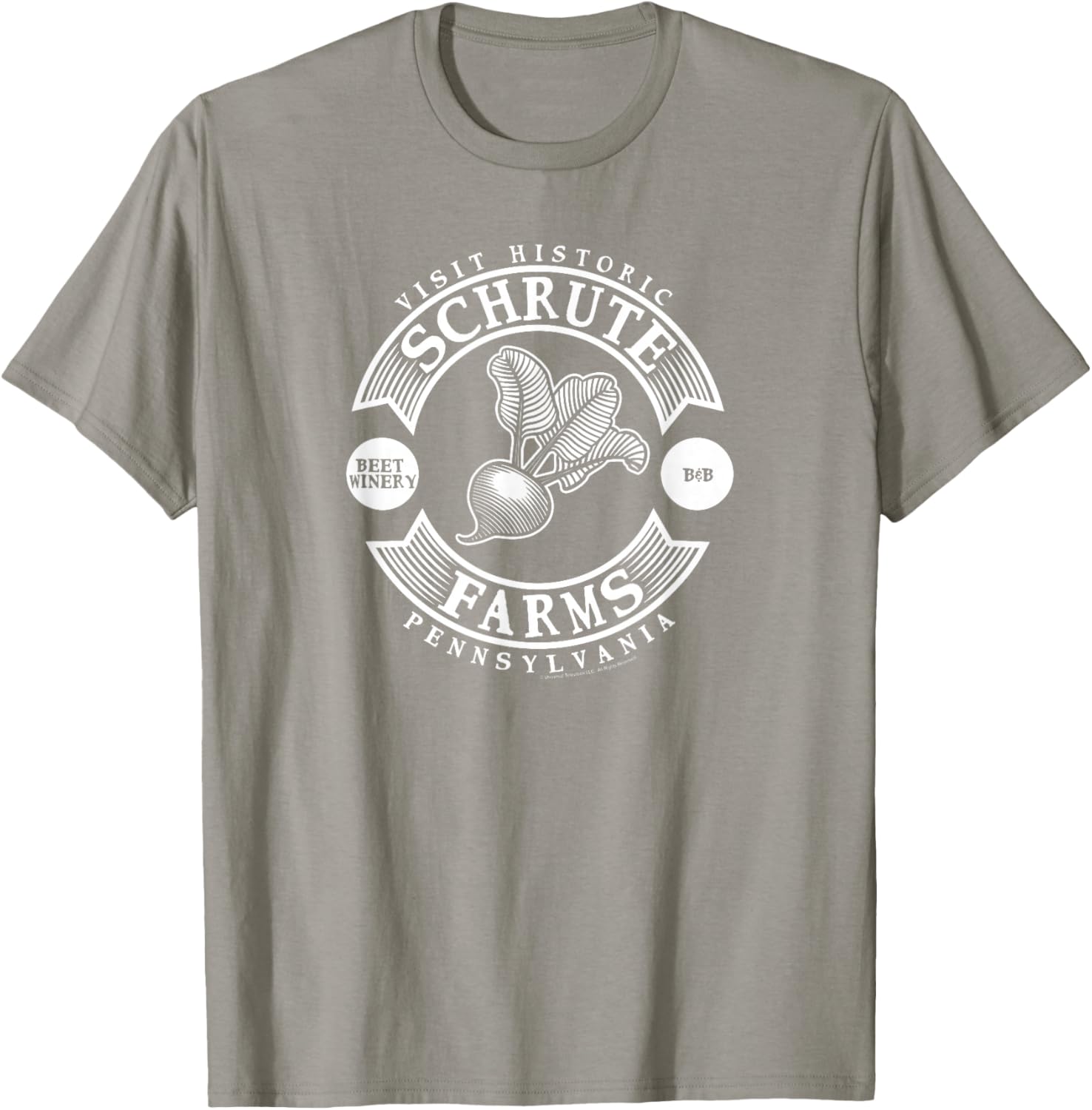 Schrute Farms Office White T-Shirt - Fun and Stylish Casual Wear - 1
