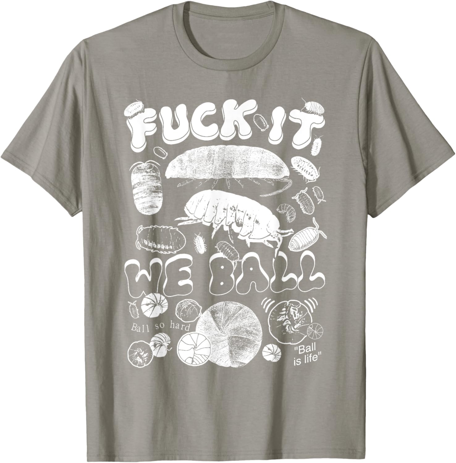 Fun Isopod Rolly Polly T-Shirt - Unique Style for Casual Wear - 19