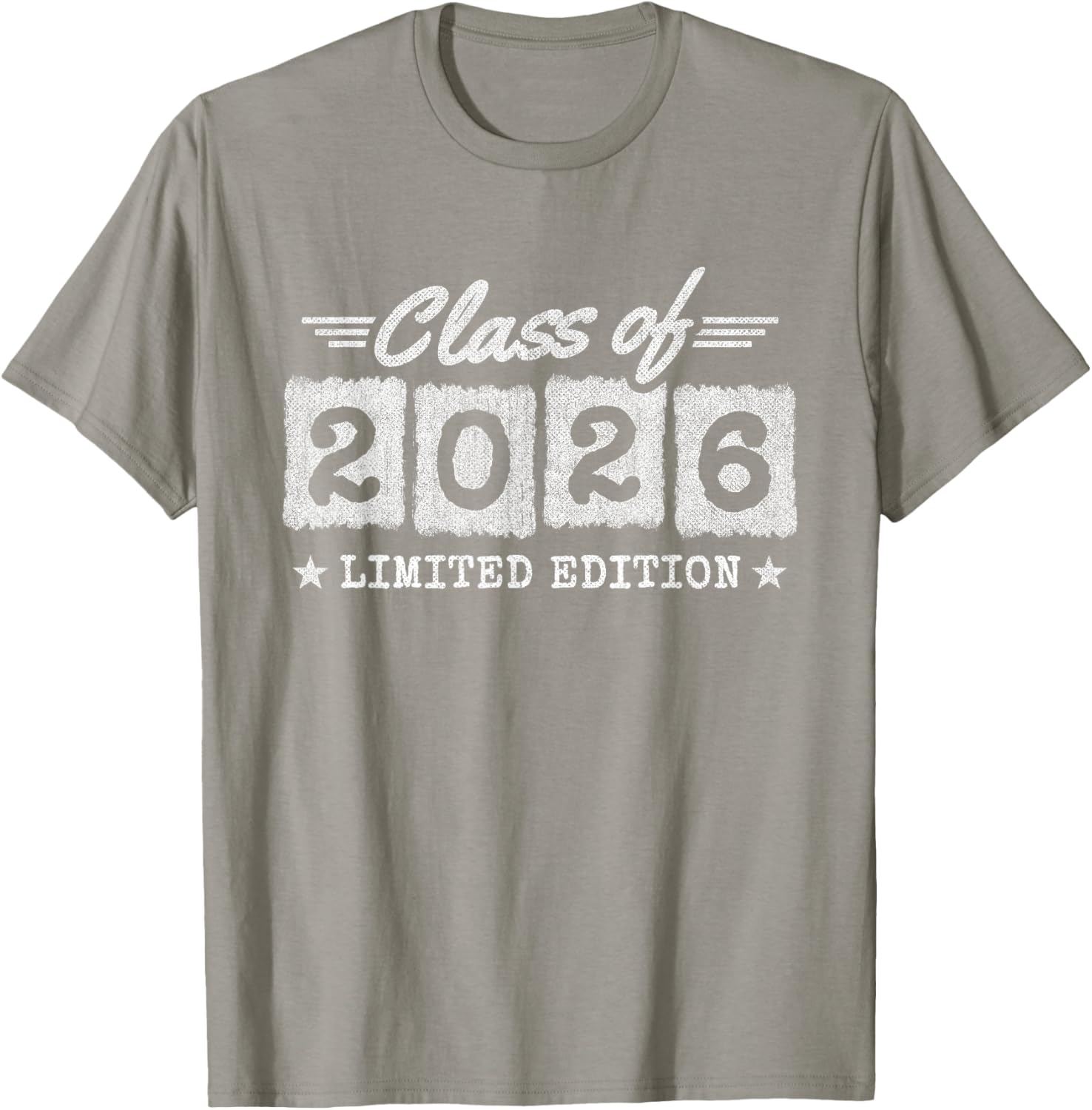 Senior Class of 2026 Graduation T-Shirt Stylish Fun Apparel Gift - 26