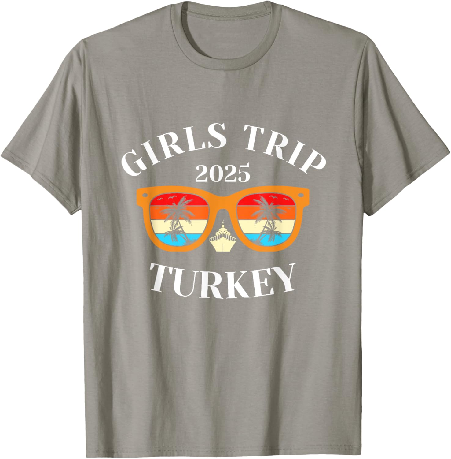 Girls Trip 2025 Turkey Vacation T-Shirt for Fun Travel Adventures - 7