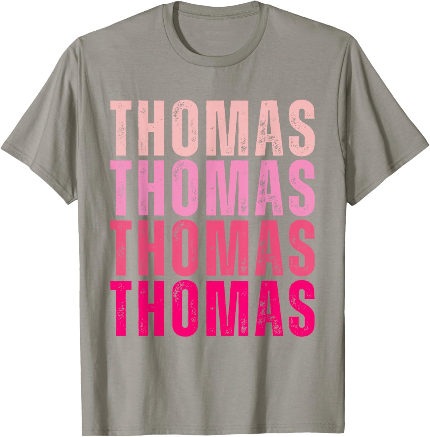 Personalized Thomas Vintage T-Shirt I Love Thomas Gift for Him - 1