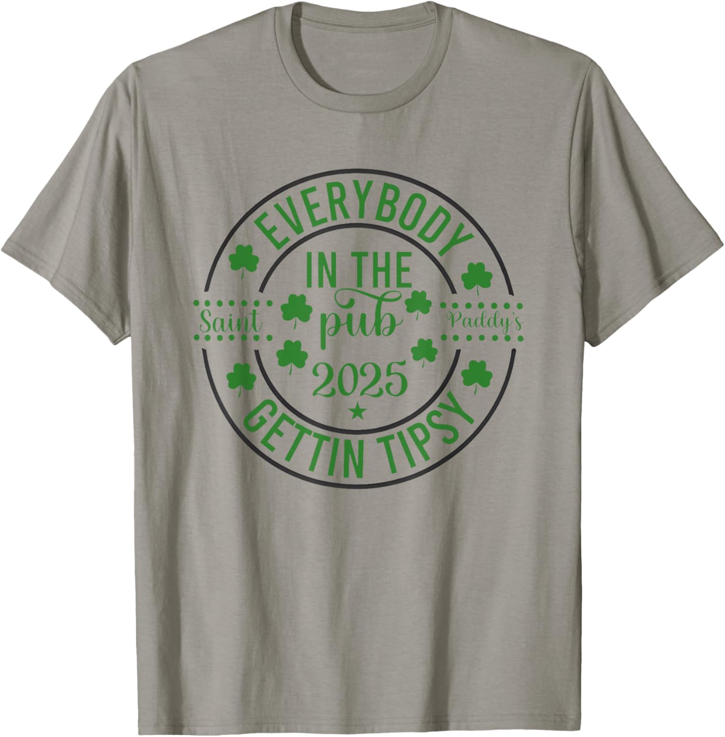 Everybody In The Pub 2025 Saint Vaddy's Gettin Tipsy T-Shirt for Fun Gatherings - 14