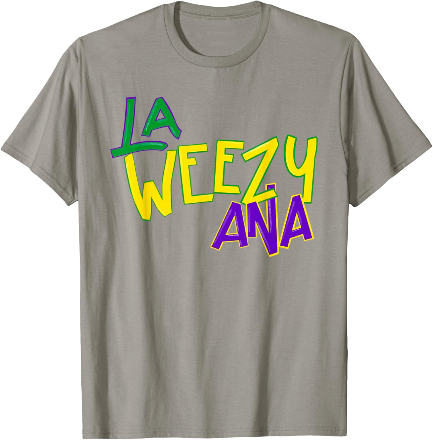 La Weezy Ana Mardi Gras T-Shirt for Fat Tuesday Fun in Louisiana - 6
