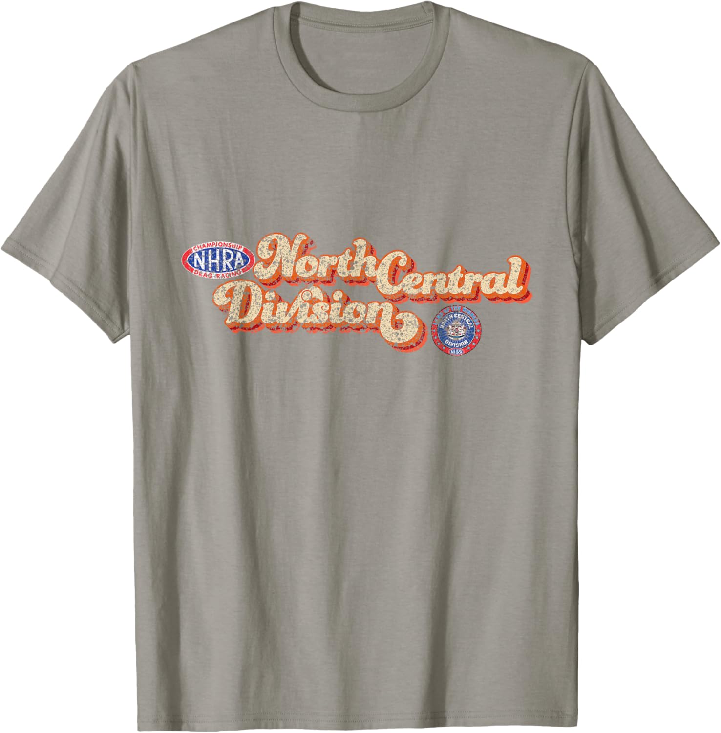 Vintage NHRA North Central Division T-Shirt for Racing Fans - 29
