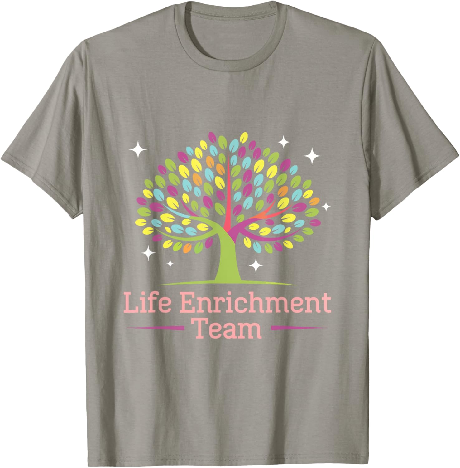 Activity Director Life Enrichment Team T-Shirt for Fun Workdays - 4