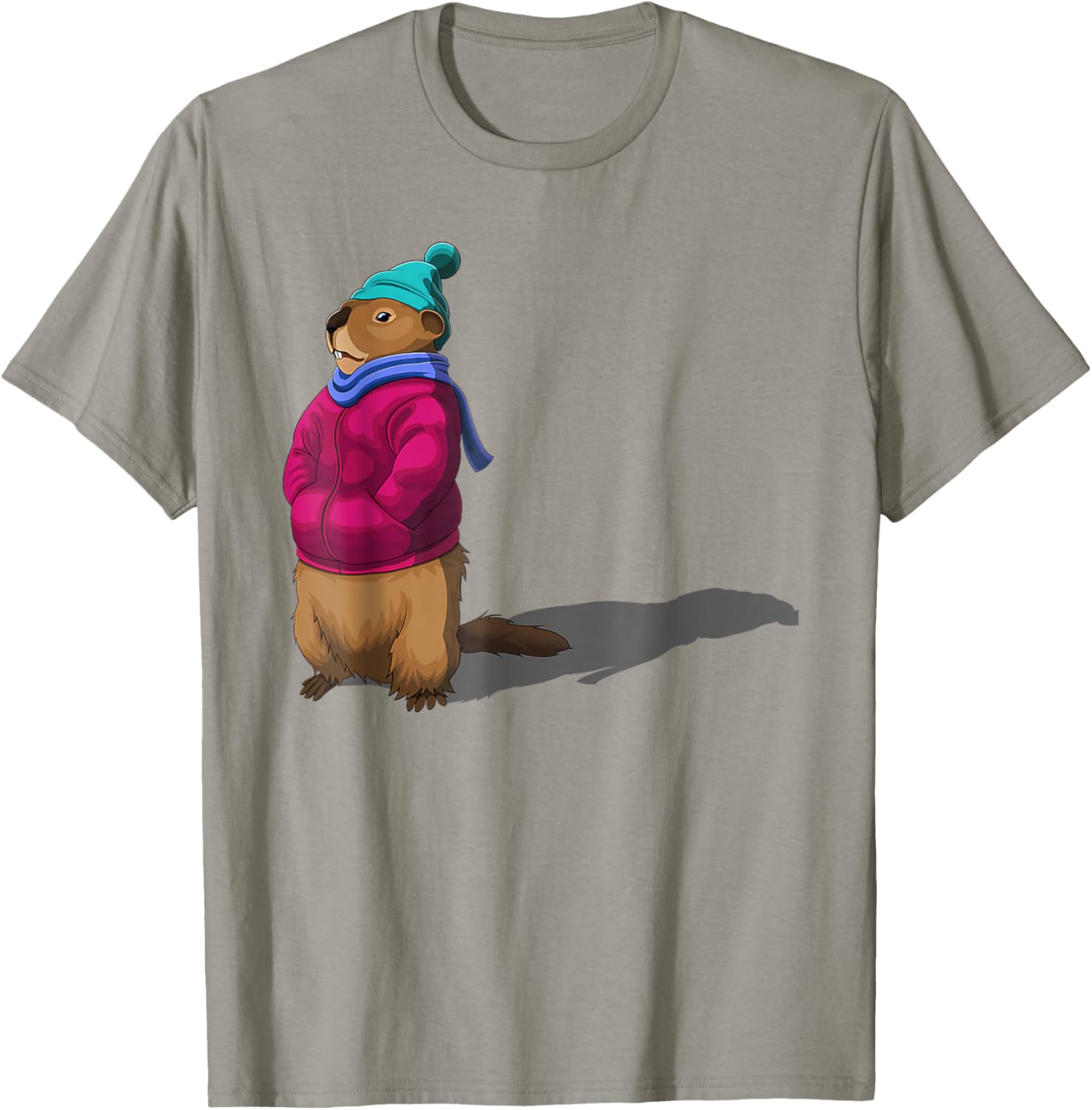 Funny Ground Hog Day T-Shirt for Men and Women - Cute Groundhog Design - 21