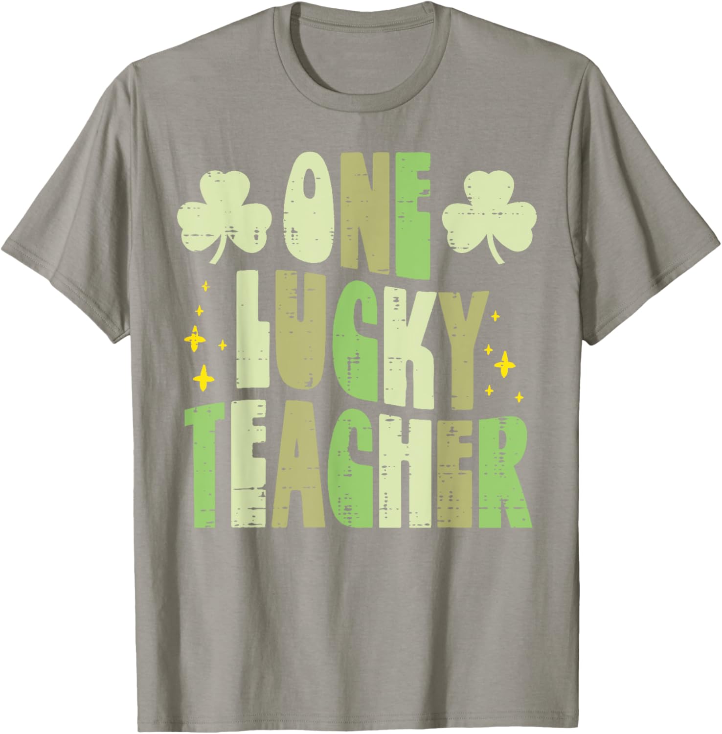 St Patricks Day One Lucky Teacher T-Shirt for Men and Women - 22
