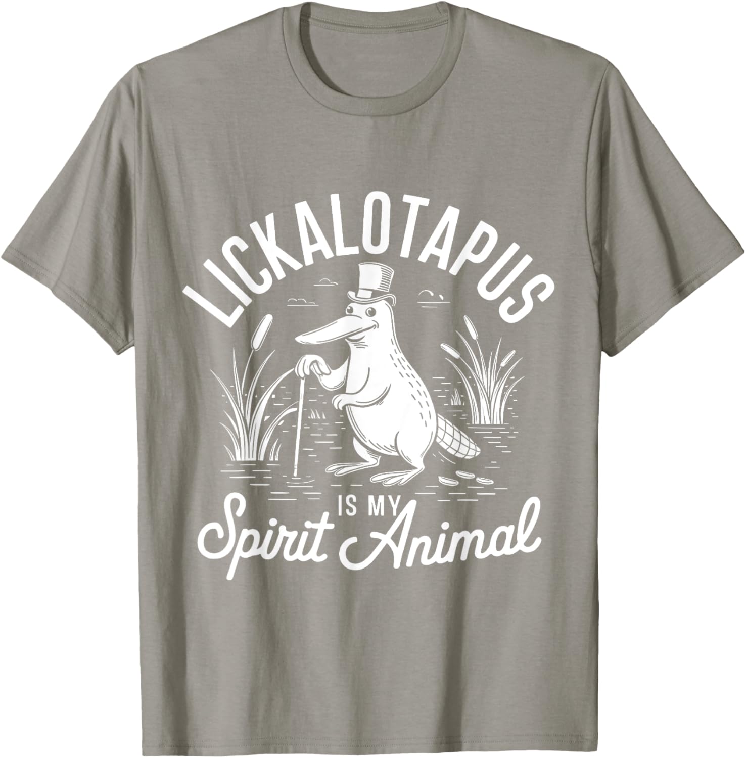Funny Lickalotapus Lover T-Shirt - My Spirit Animal Apparel - 7