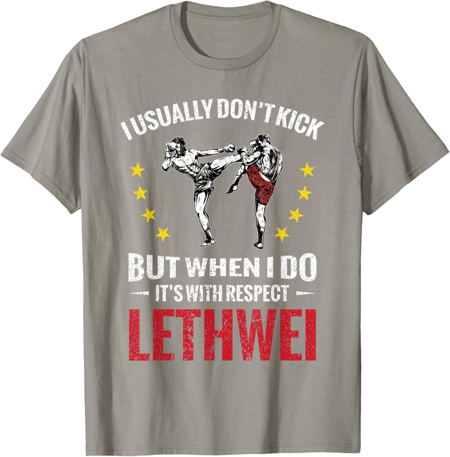Respectful Lethwei T-Shirt for Fans of Martial Arts and Kickboxing - 28