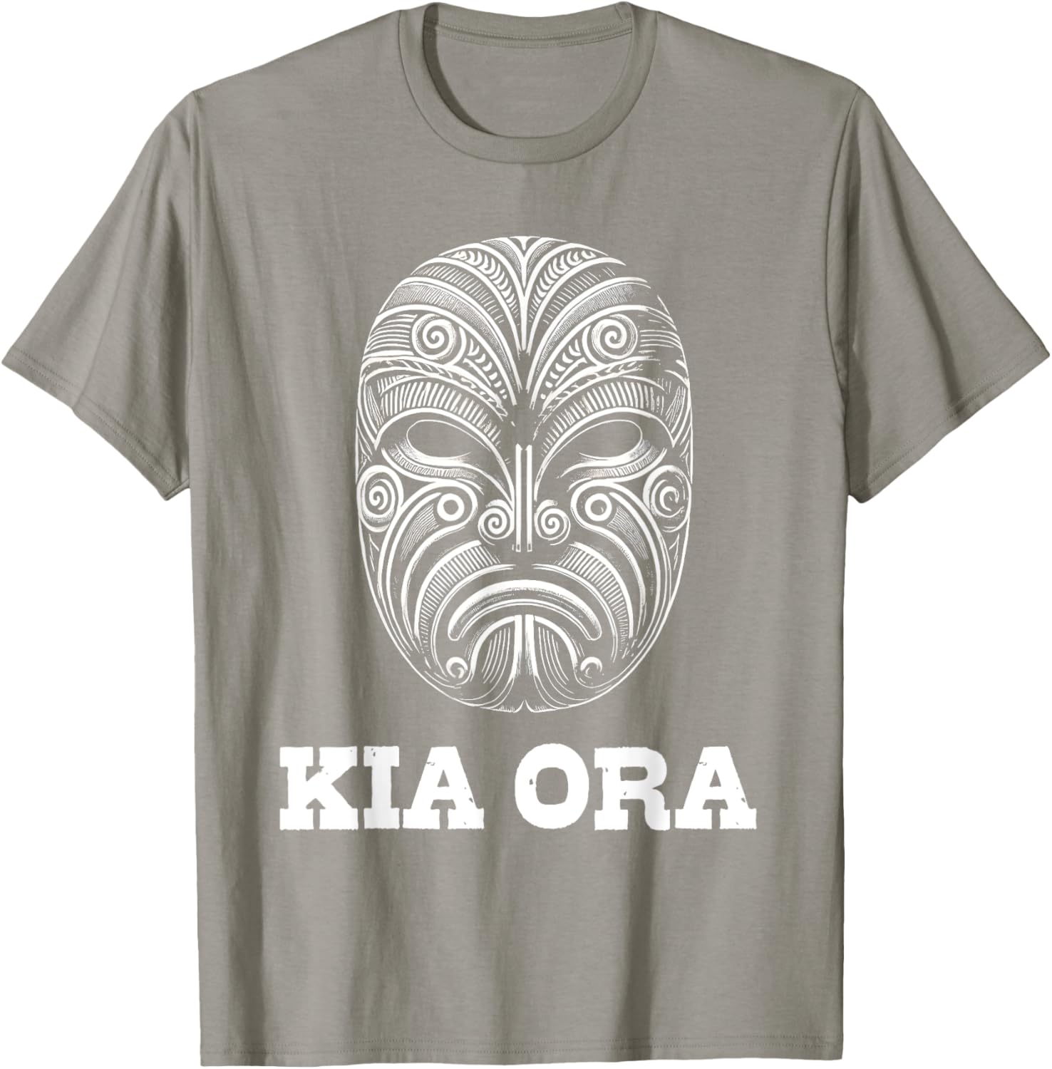 Kia Ora Maori Mask Kiwi Land Aotearoa NZ T-Shirt for Proud Kiwis - 22