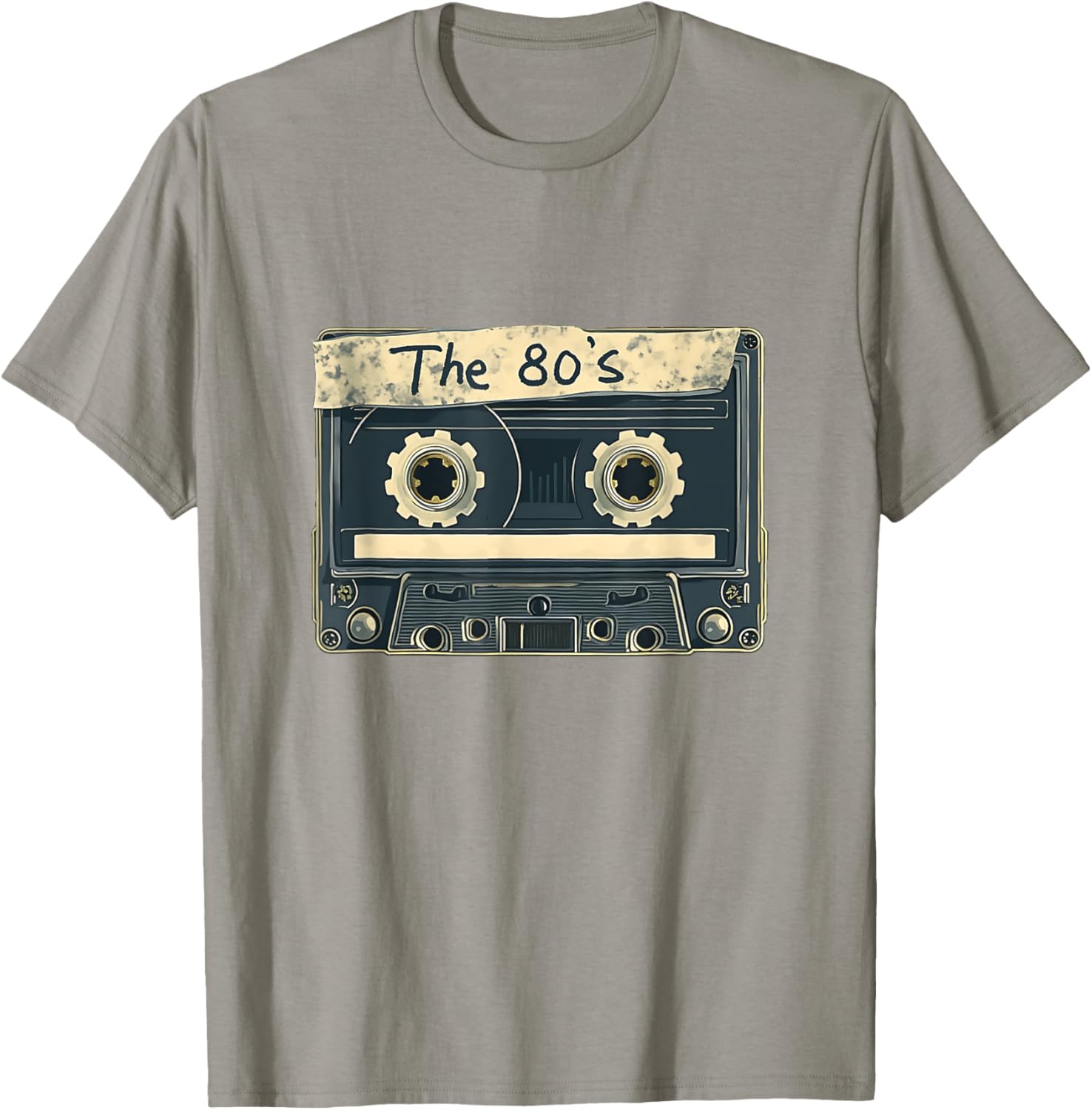 Classic Vintage Cassette Tape T-Shirt for 80s 90s Nostalgia Lovers - 27