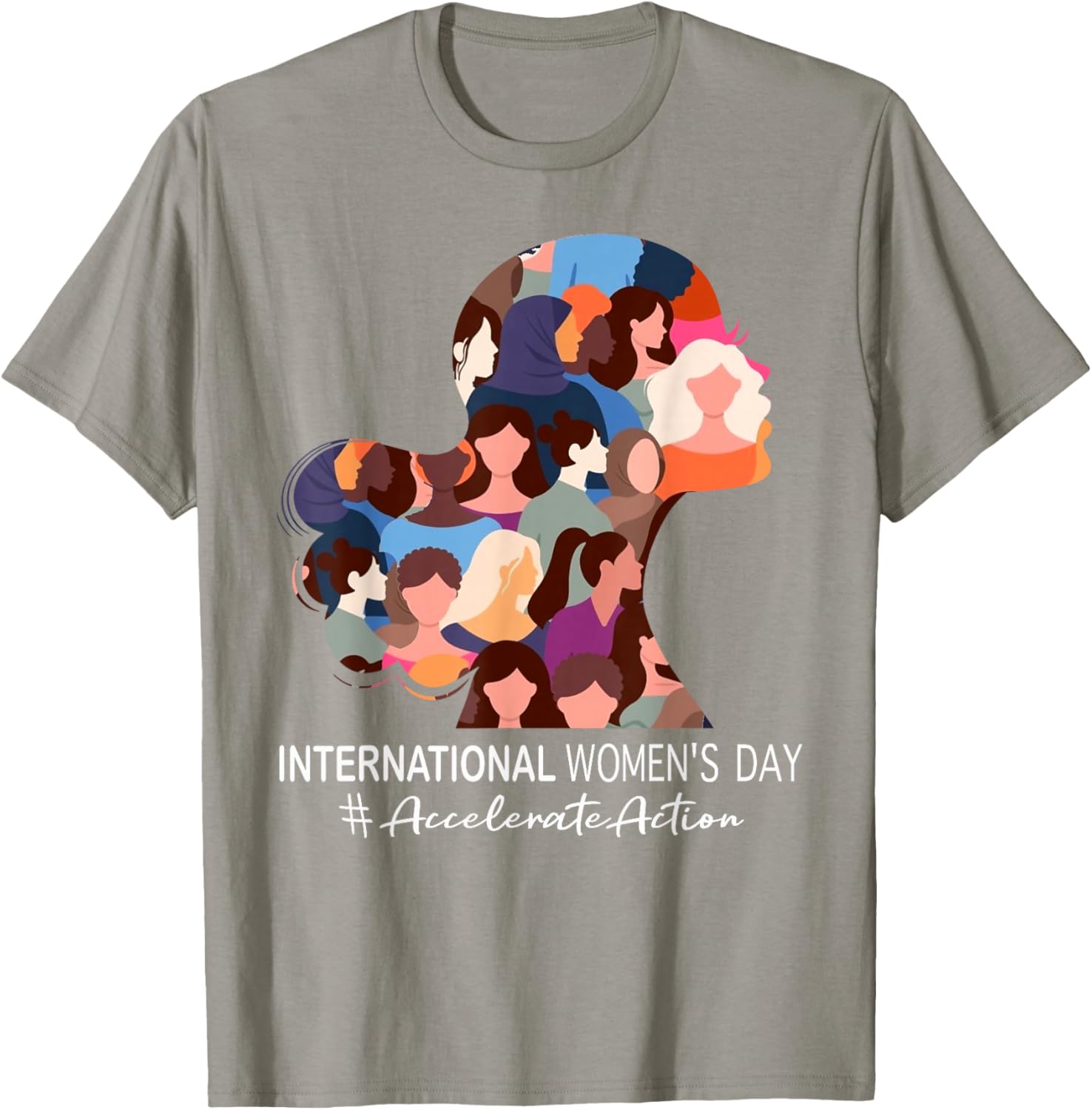 Accelerate Action Women's Day 2025 T-Shirt Stylish Comfort for Everyday Wear - 10