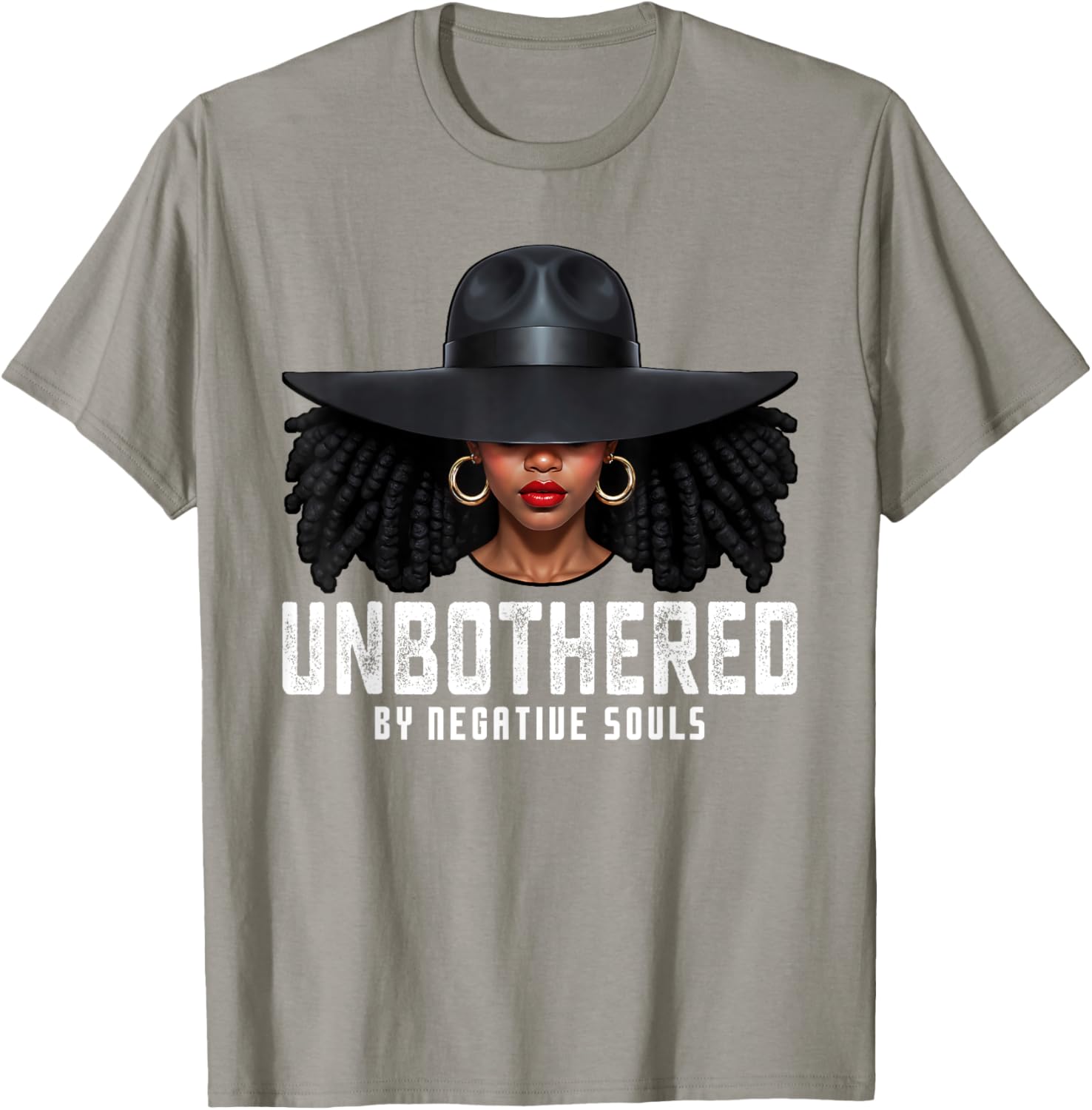 Unbothered Sassy Black Queen T-Shirt for African American Women and Girls - 8