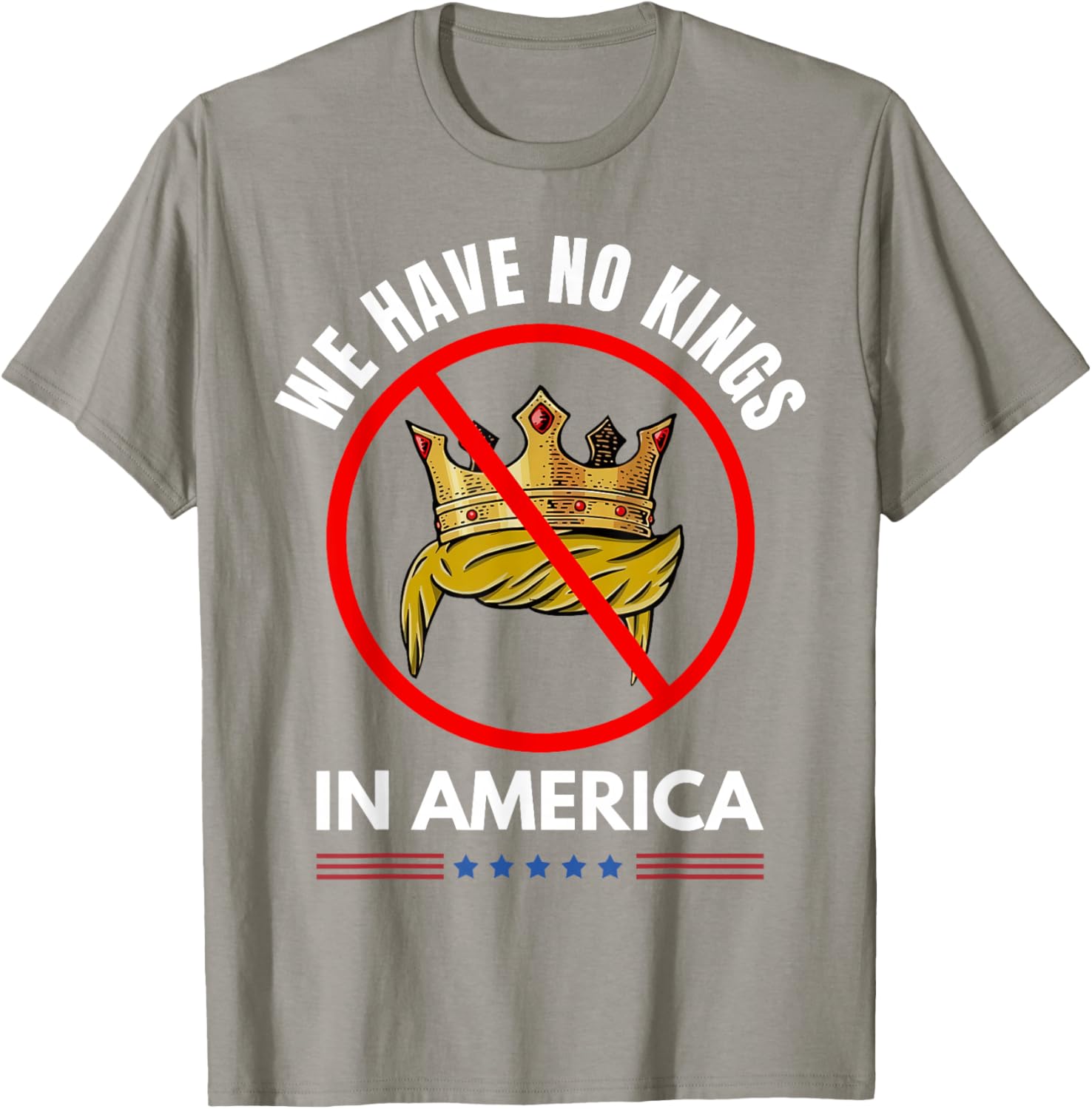 No Kings In America T-Shirt for Trendy Casual Fashion Lovers - 10