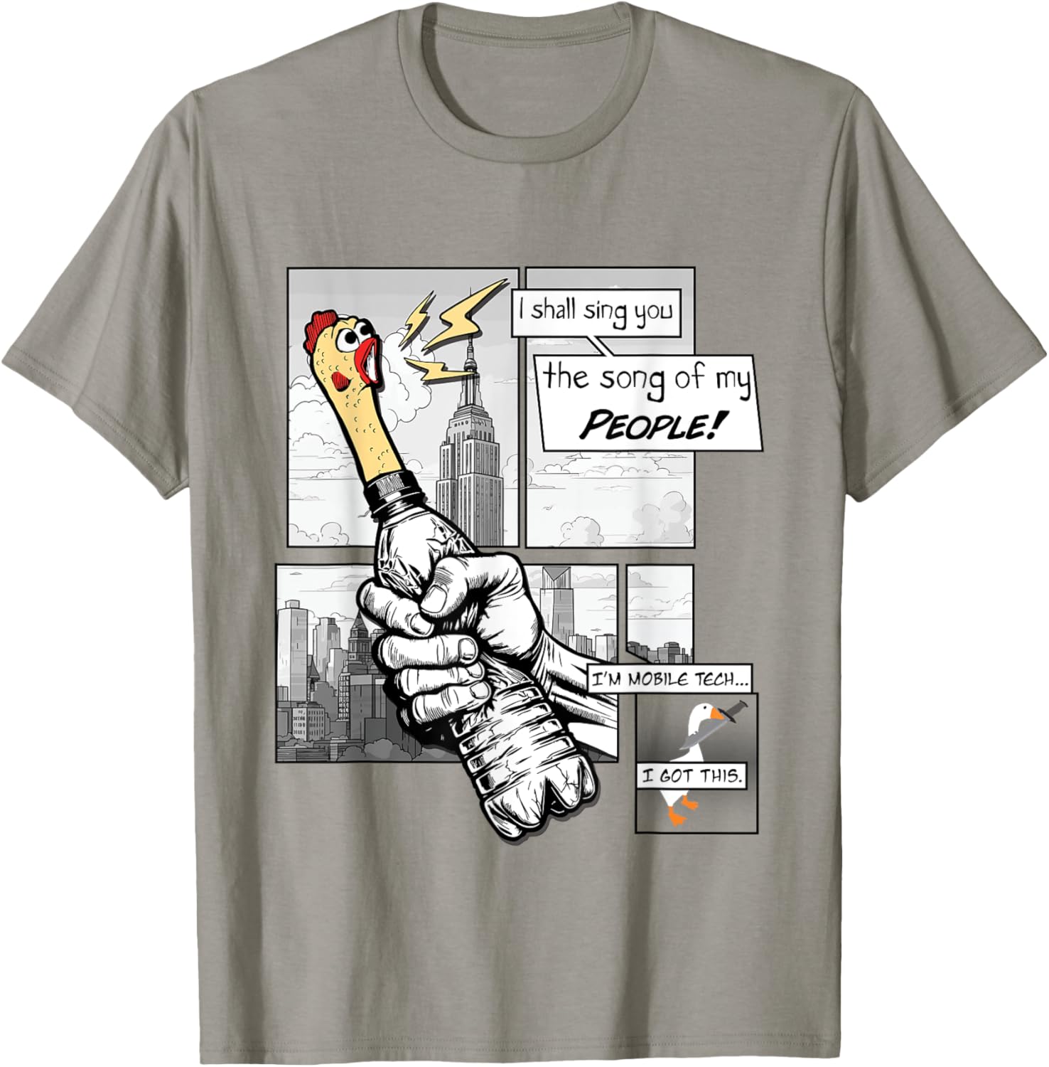 The Song of My People 2025 Mobile Tech T-Shirt for Trendy Comfort - 11