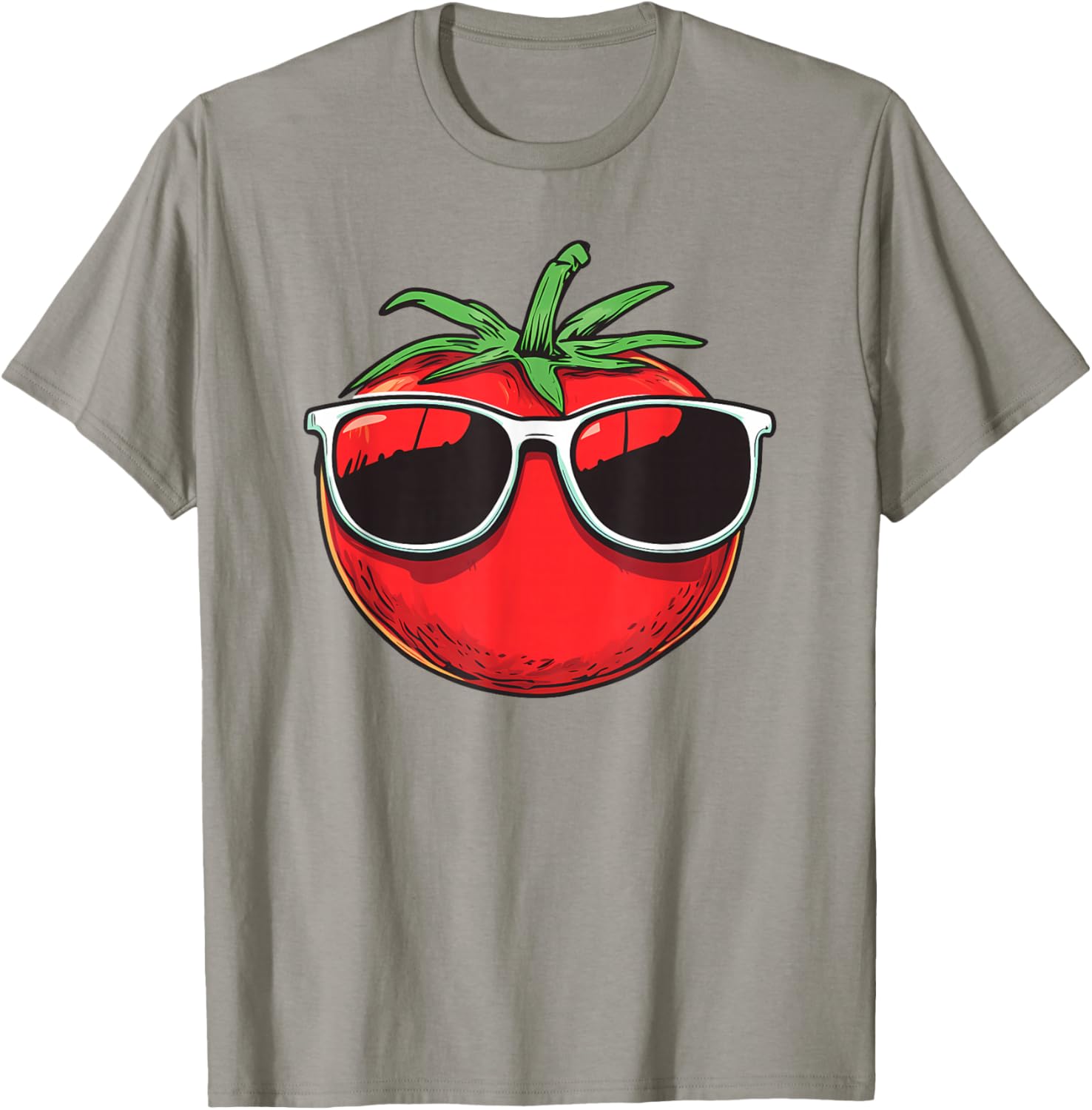 Funny Tomato Sunglasses T-Shirt for Cool Summer Style and Fun Fashion - 4