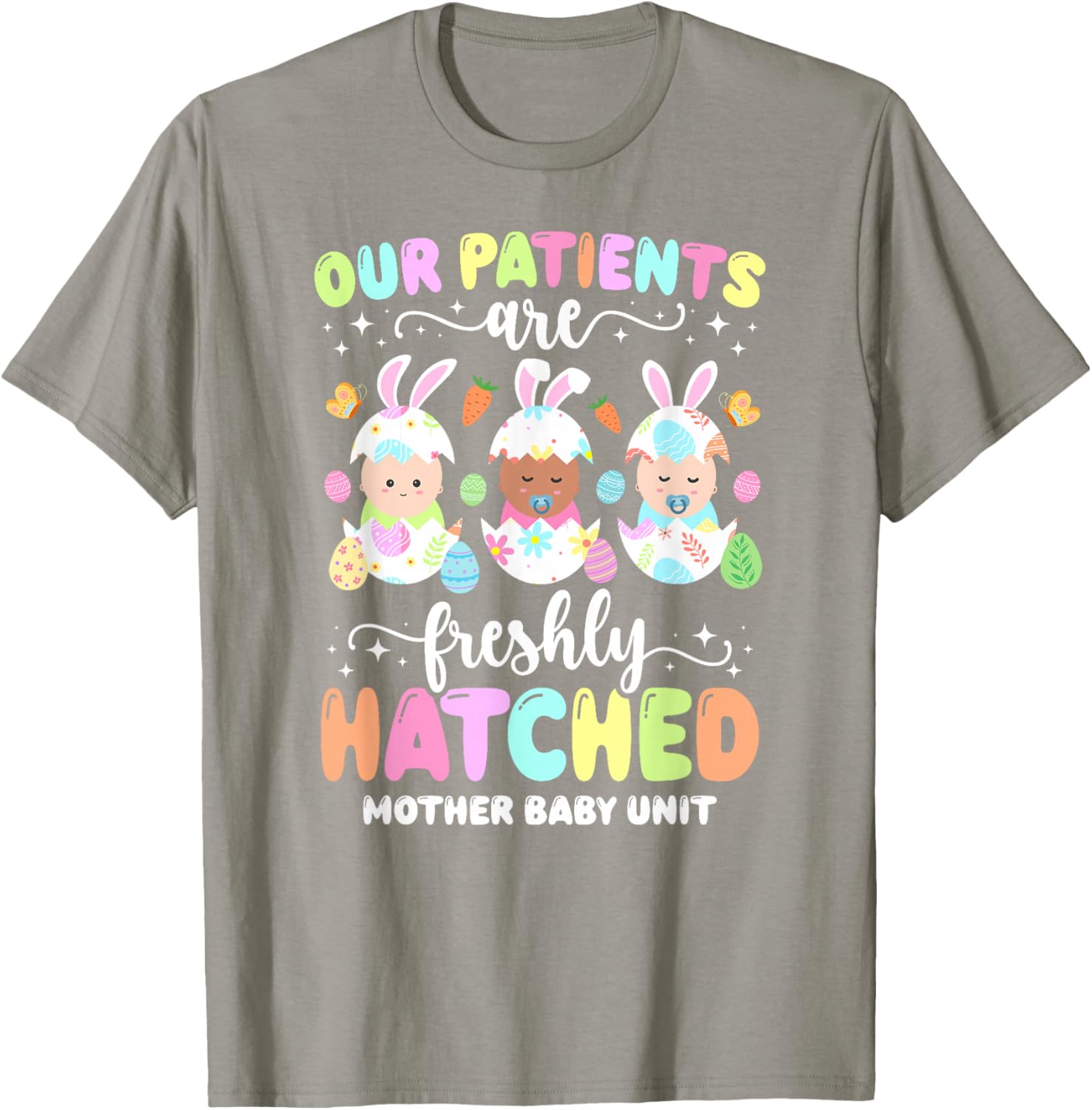 Adorable Bunny Nurse Easter T-Shirt for Mother and Baby, Perfect Gift - 14