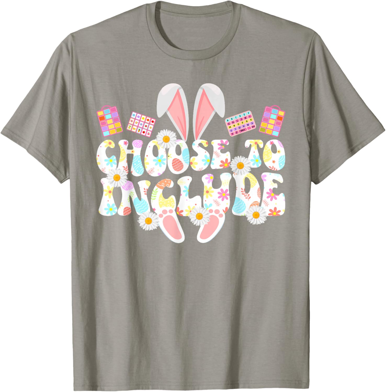 Groovy Easter Bunny Special Education Teacher T-Shirt for SPED Lovers - 15