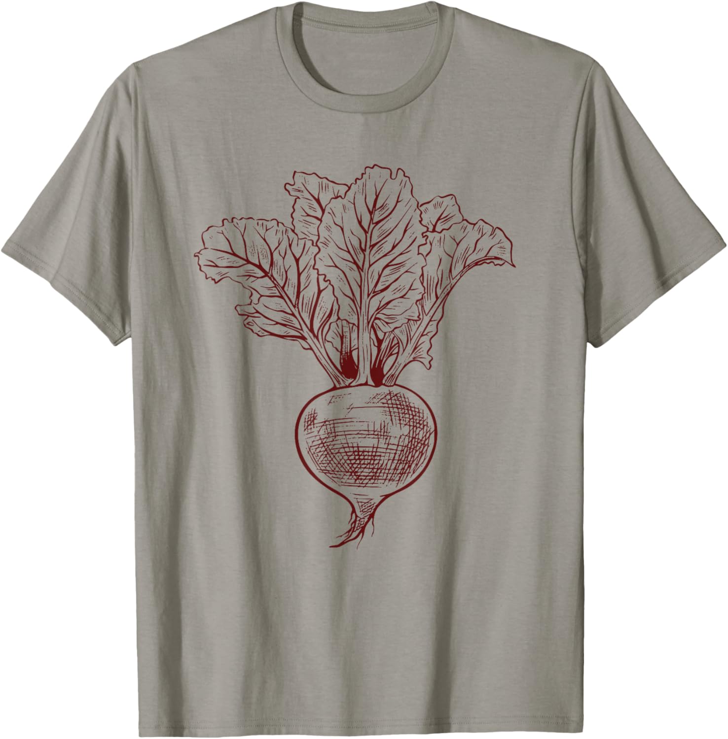 Vintage Beetroot Vegan T-Shirt for Vegetable Lovers and Retro Style Fans - 7
