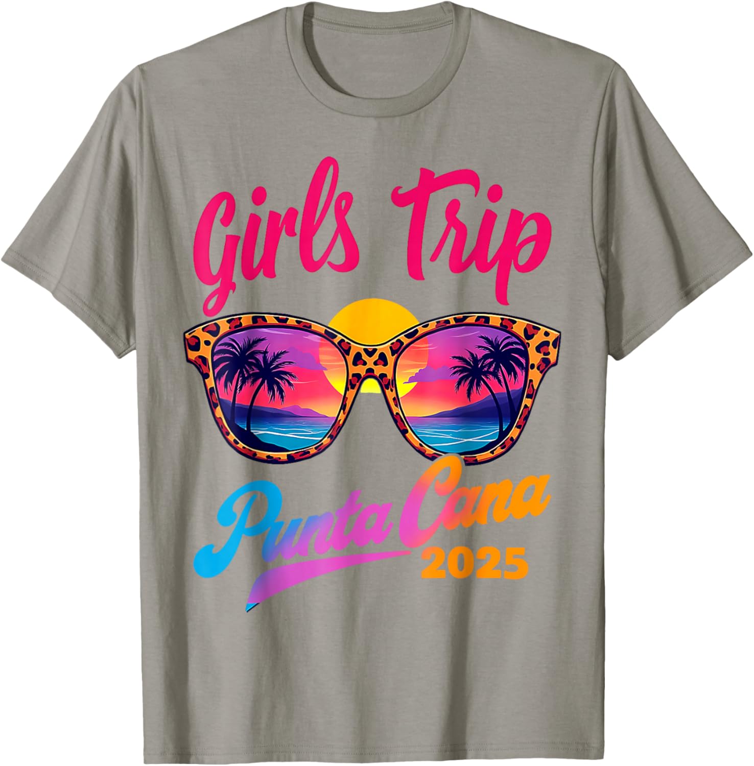 Girls Trip Punta Cana 2025 Matching Summer T-Shirt for Women - 6