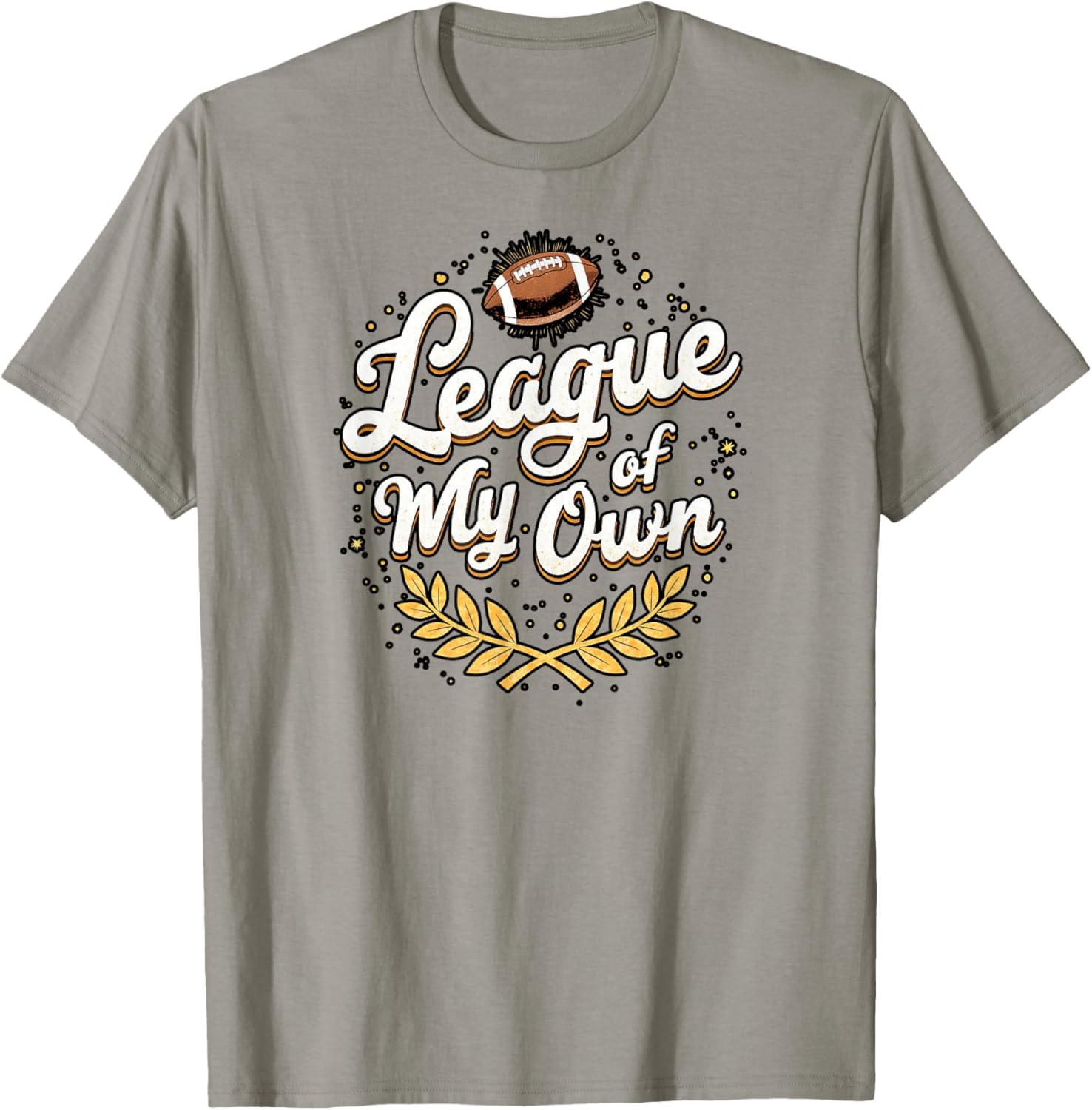 Funny Fantasy Football Champs Trophy Winner Draft T-Shirt for Fans - 3