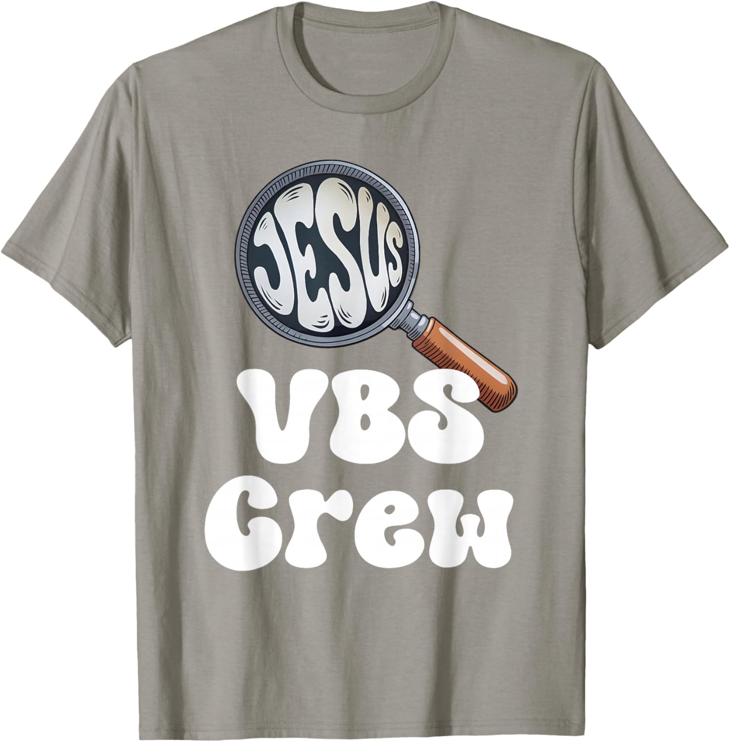 VBS Crew 2026 Hand Lens Matching Group T-Shirt for Vacation Bible School - 10