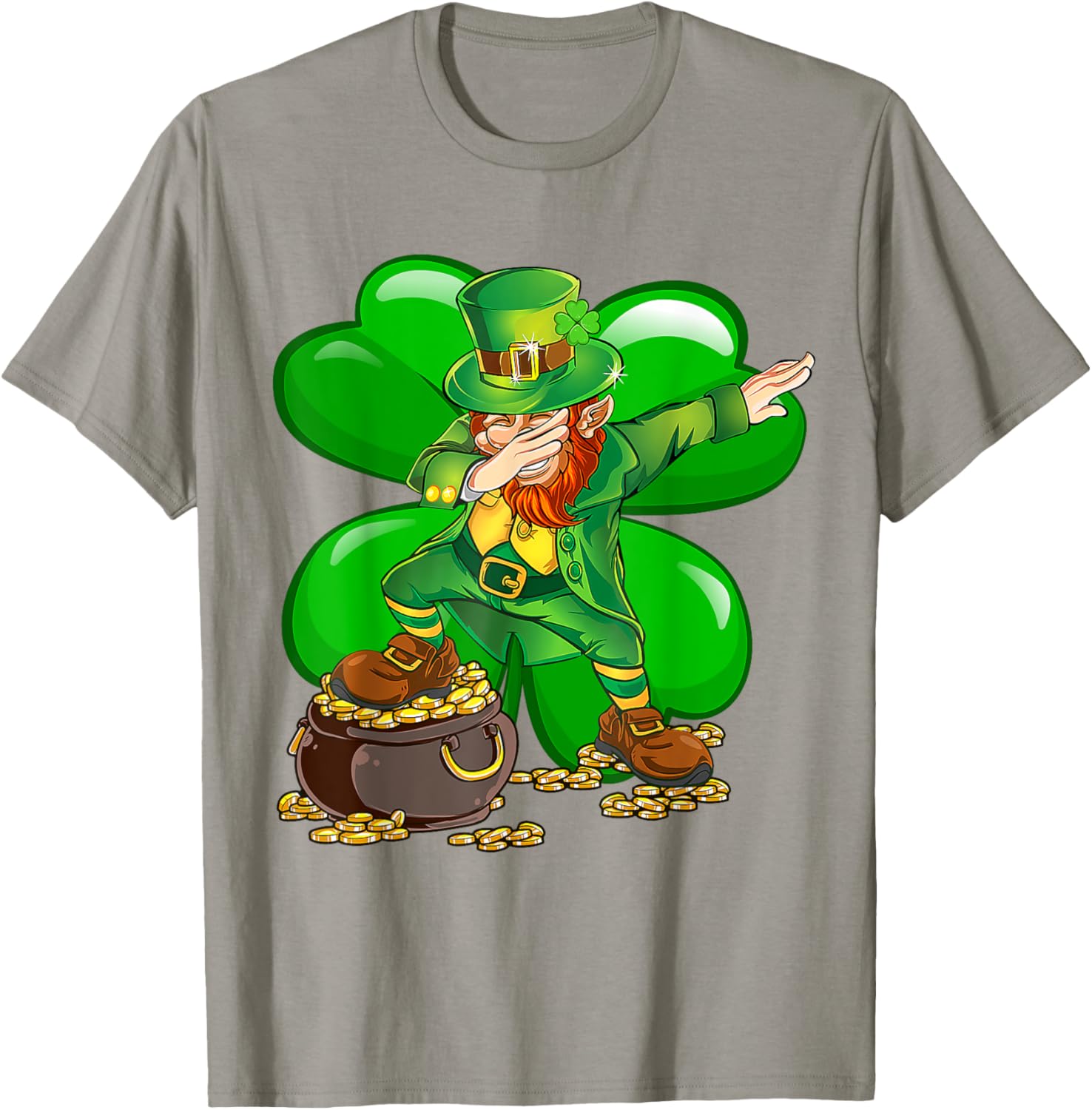 Dabbing Leprechaun T-Shirt for St Patrick's Day Fun for Everyone - 13