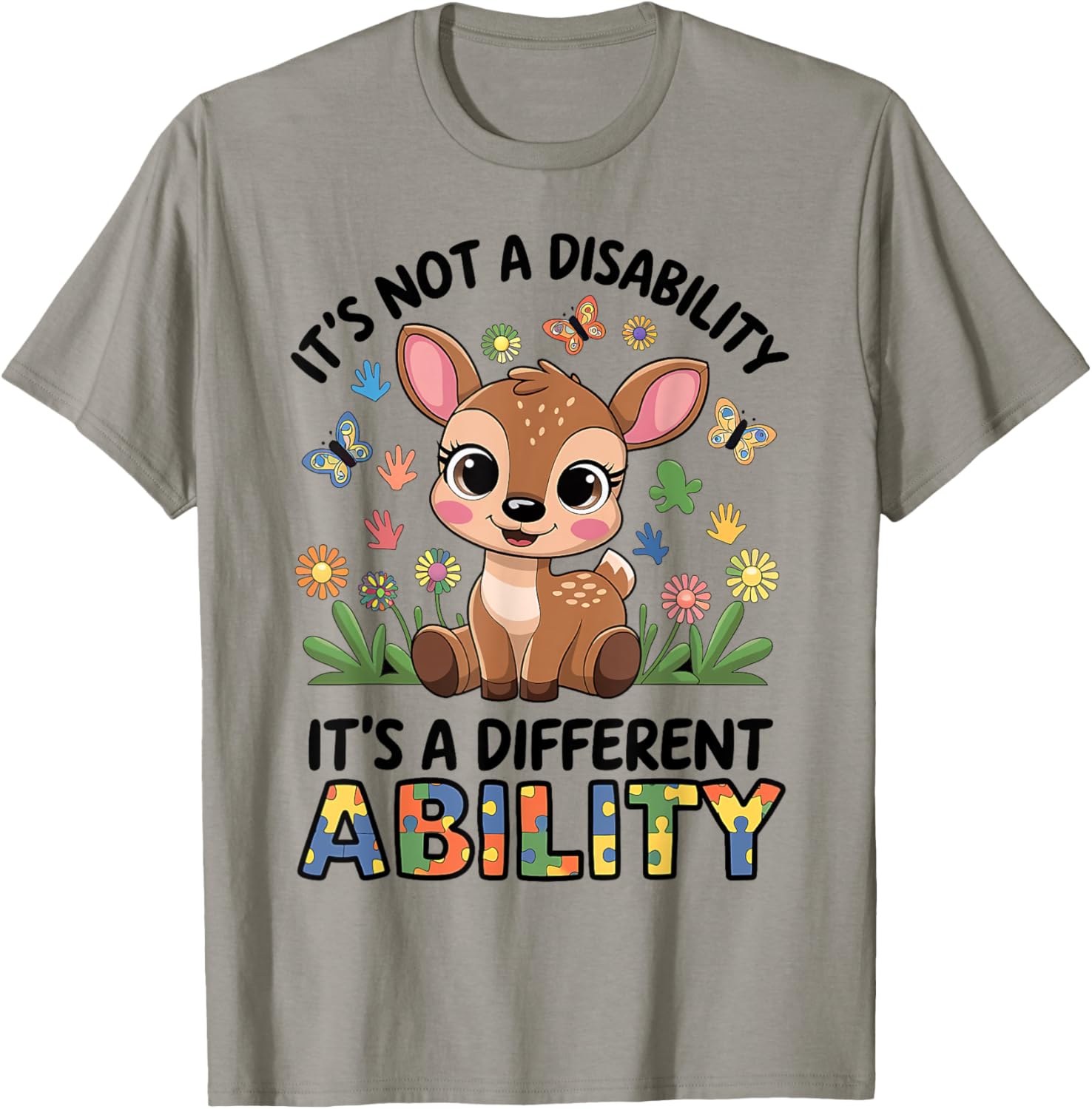 Autism Awareness T-Shirt Celebrating Different Abilities in Style - 16
