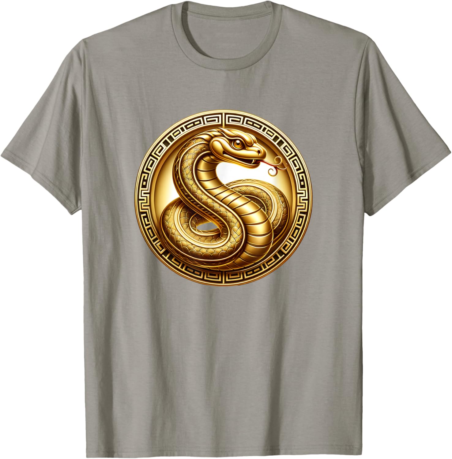 Gold Year of the Snake T-Shirt for Celebrating the Lunar New Year - 12