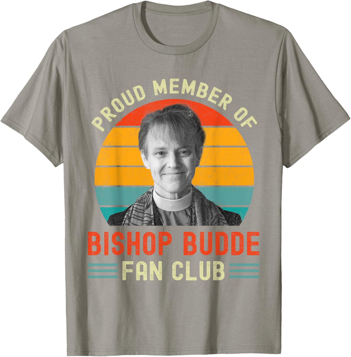Proud Member of Bishop Budde Fan Club Vintage US Flag T-Shirt - 1