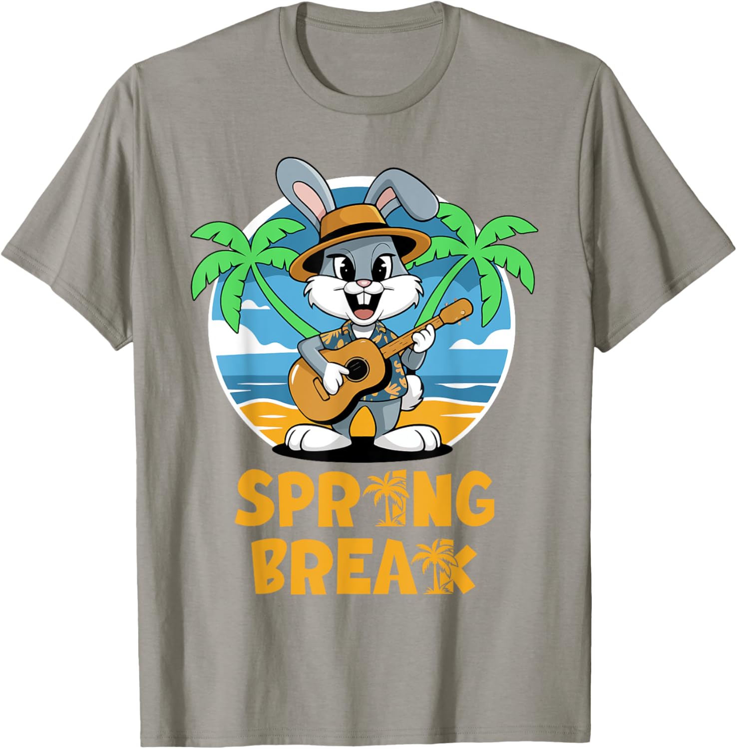 2025 Spring Break Graphic T-Shirt for Kids - Colorful Beach Wear Fun - 7