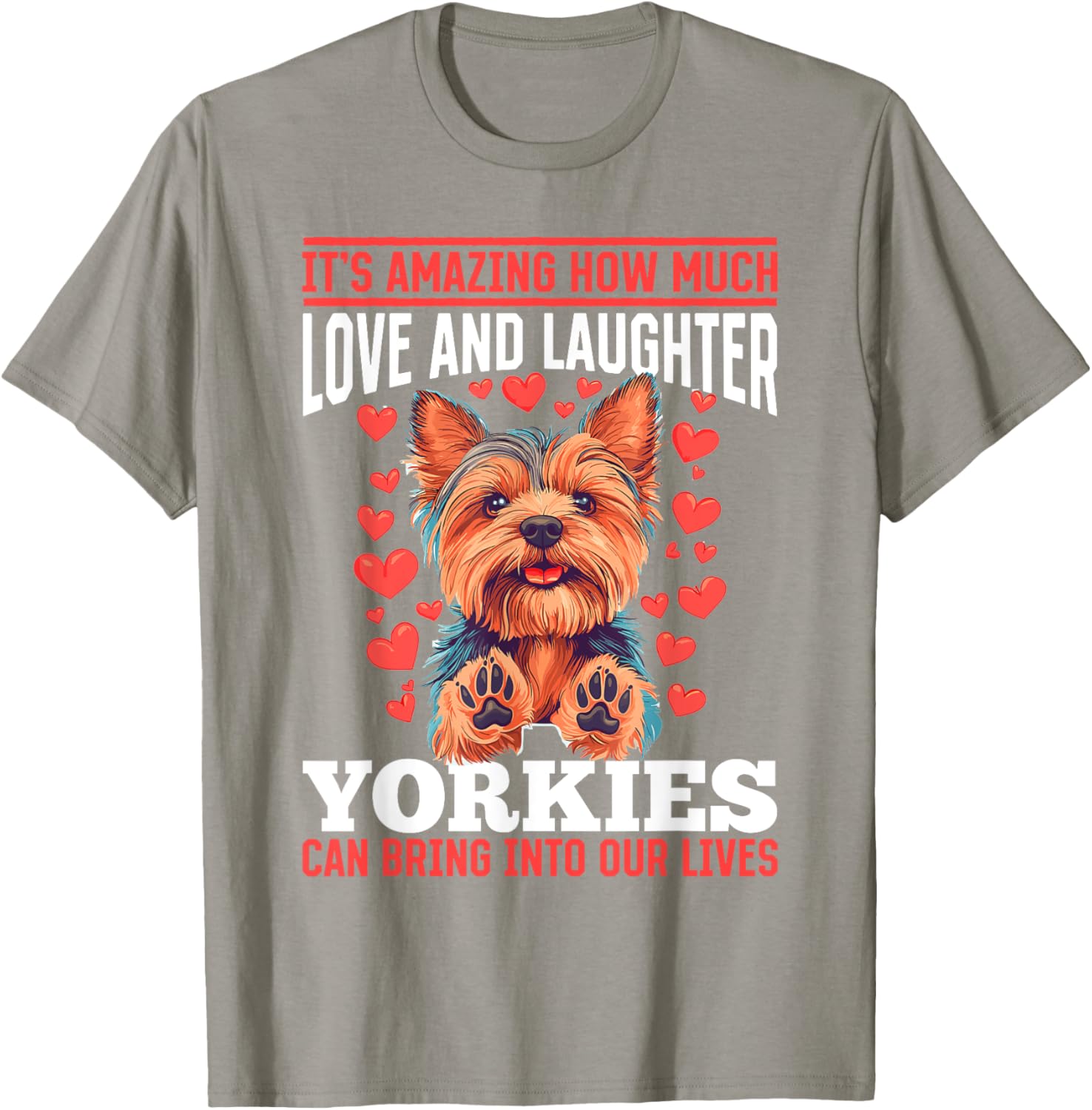 Yorkshire Terrier Yorkie Dog Owner T-Shirt for Pet Lovers - 9