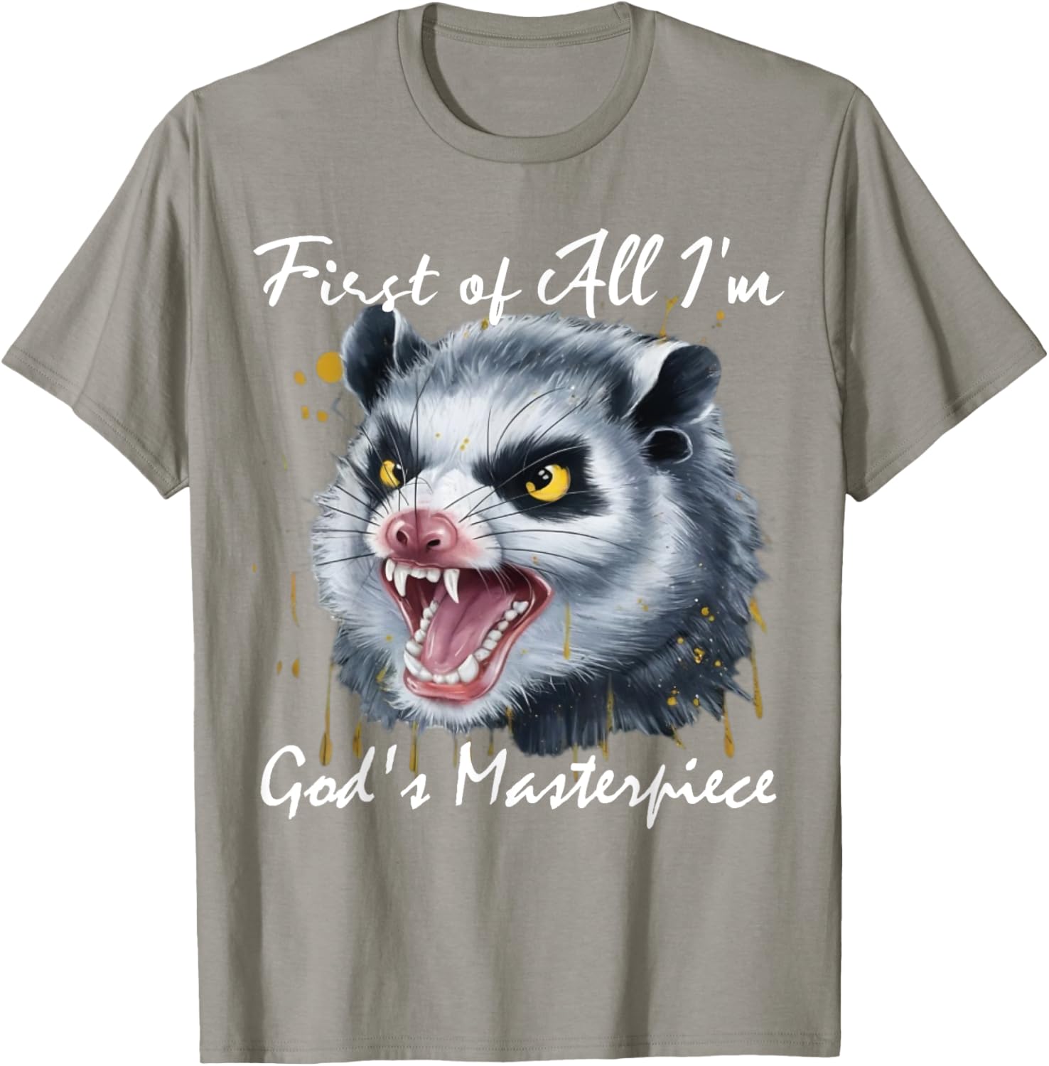 First of All I'm God's Masterpiece T-Shirt for Inspirational Style - 11