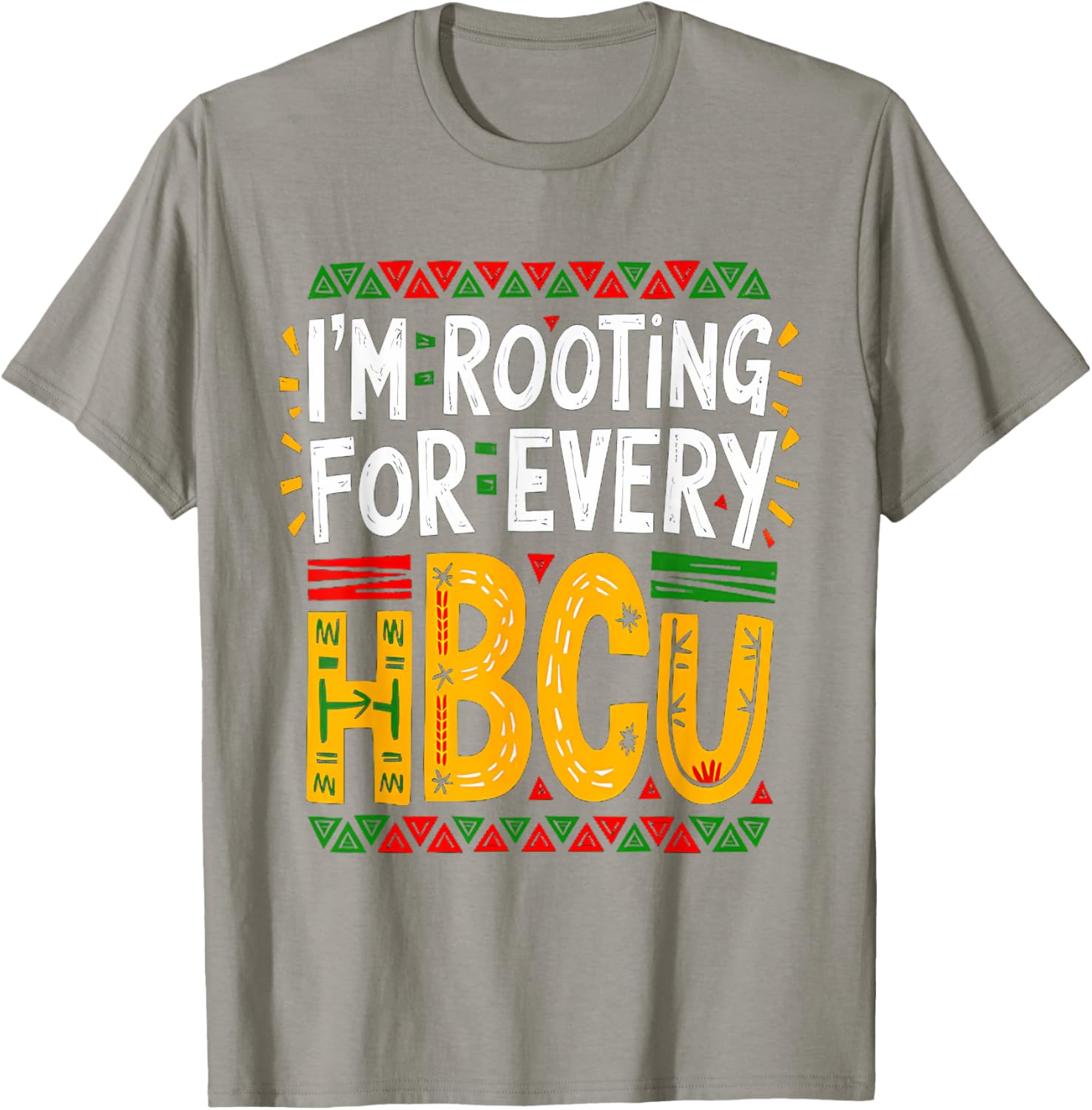 HBCU Black History Month I'm Rooting For Every HBCU Women T-Shirt - 2