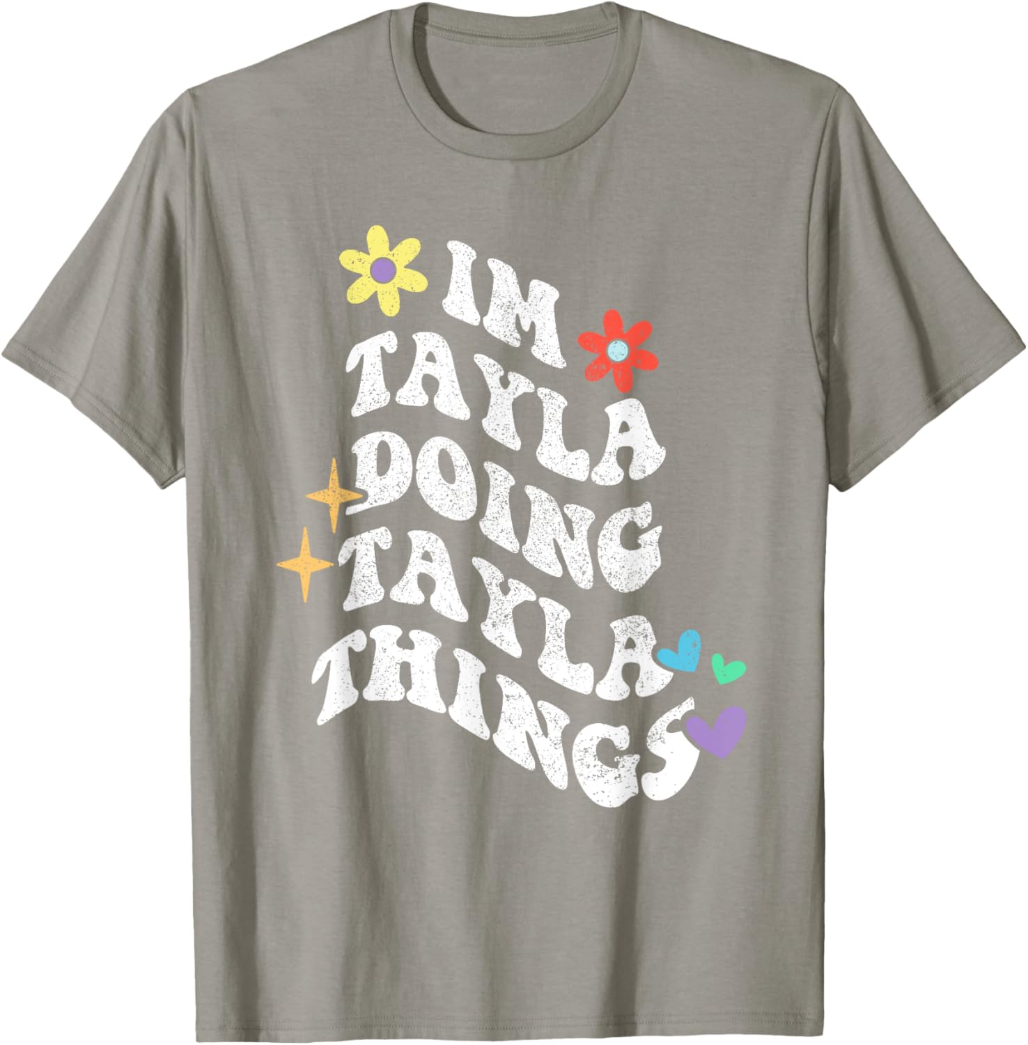 Funny Retro Tayla Doing Her Thing Mother's Day T-Shirt for Moms - 1