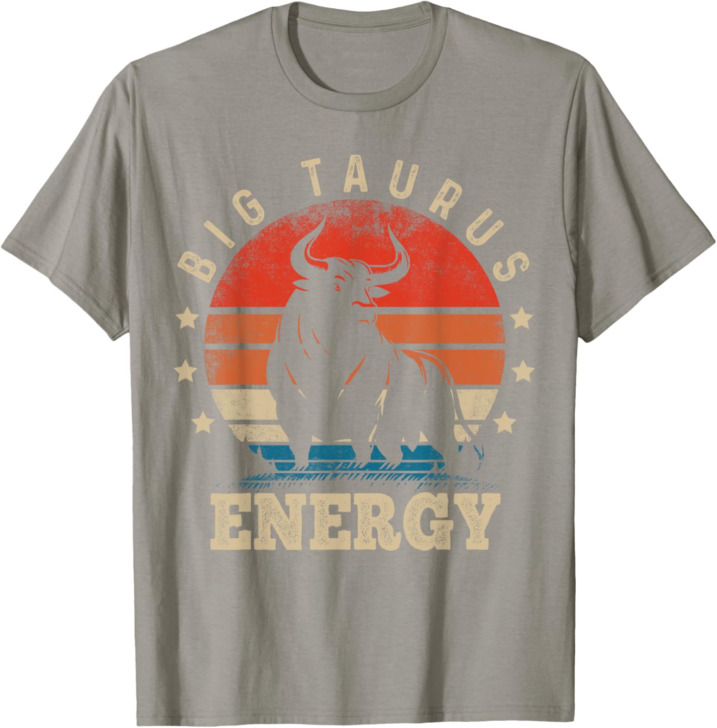 Big Taurus Energy Zodiac T-Shirt for April May Birthdays - 14