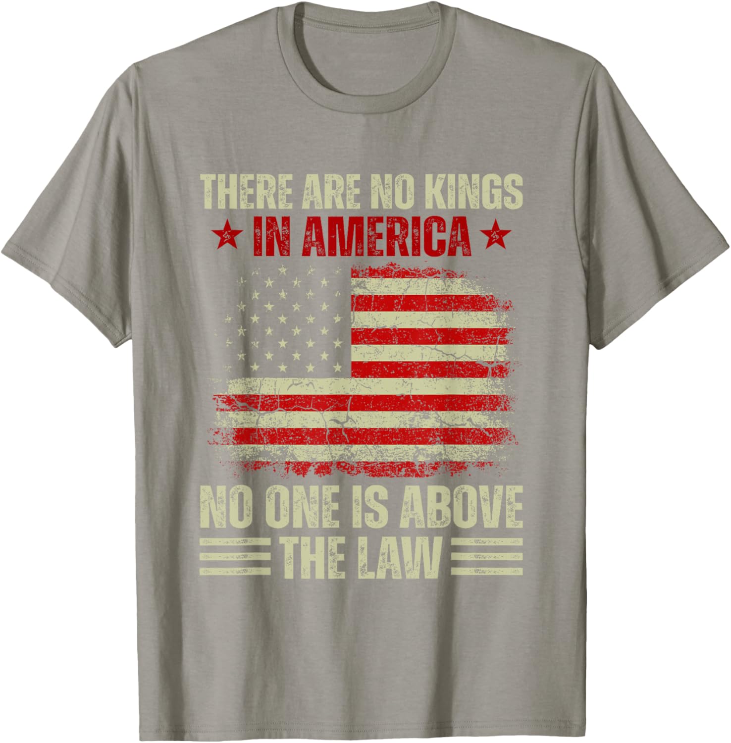 No Kings In America T-Shirt – Law and Justice Graphic Tee for Everyone - 26