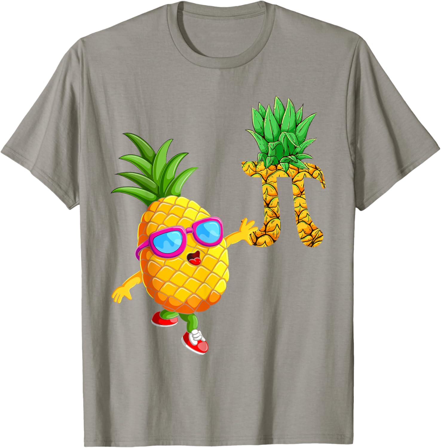 Pineapple Pi Day T-Shirt for Math Lovers and Foodies Fun Design - 5