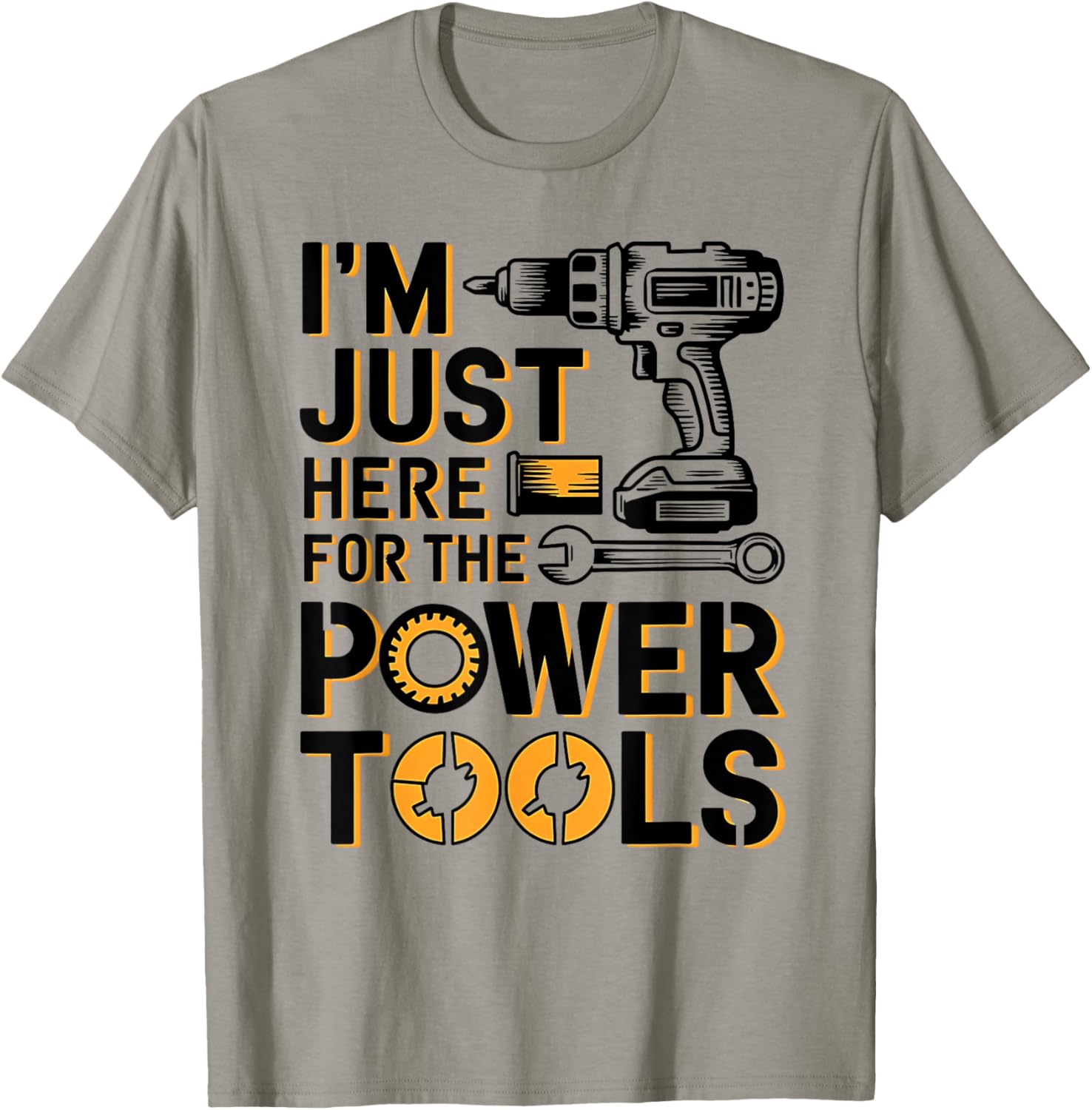 Funny Power Tools T-Shirt for Handyman Lovers - Great Gift Idea! - 2