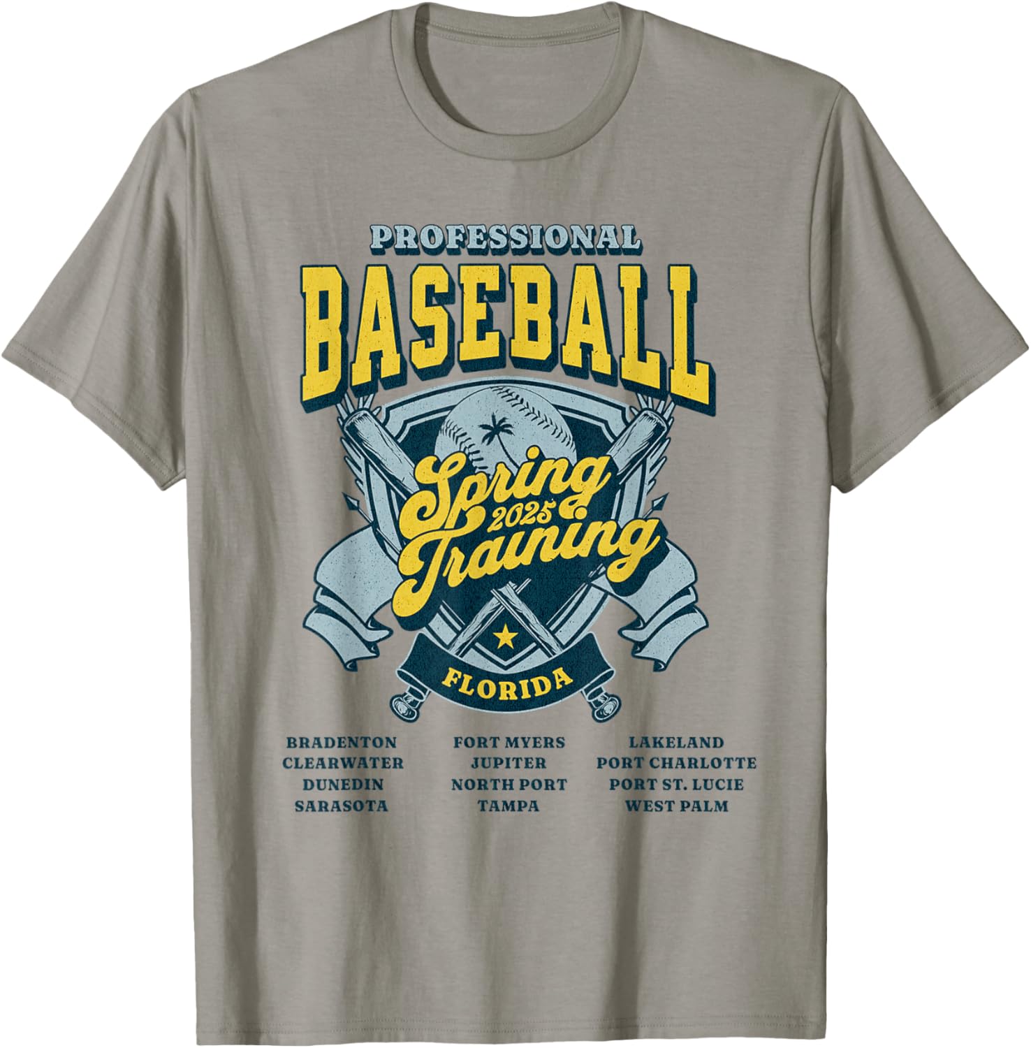 Professional Baseball Spring Training 2025 T-Shirt for Florida Fans - 12