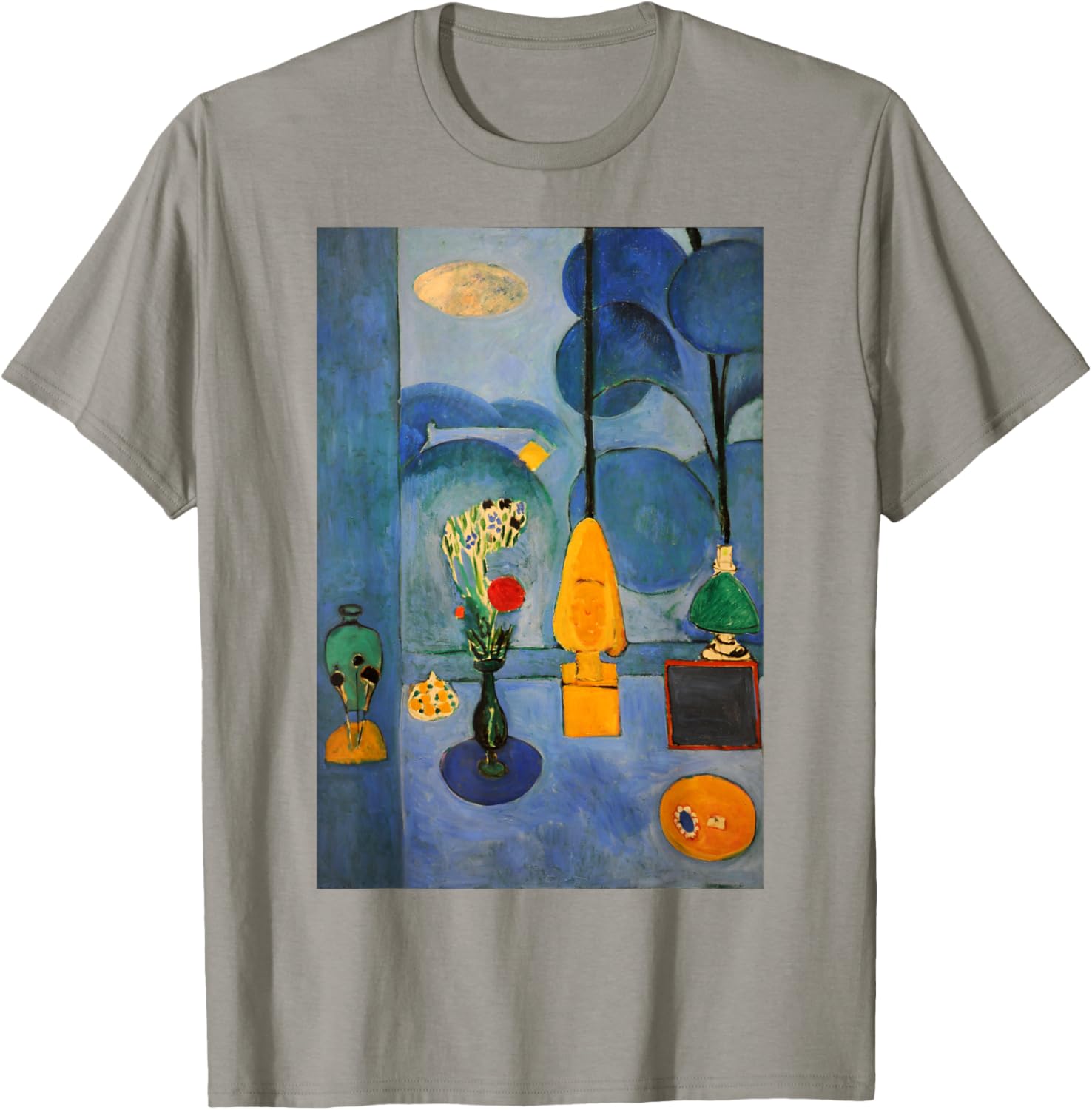 Matisse Blue Window T-Shirt – Stylish Art-Inspired Clothing for All - 15