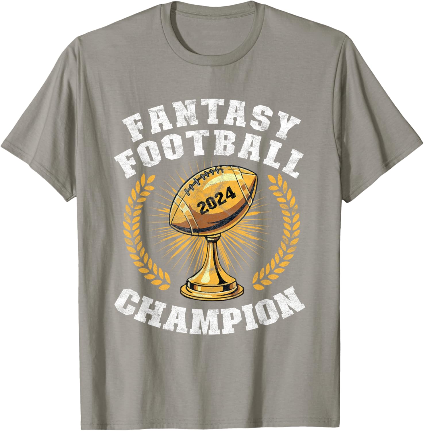 Fantasy Football Champion T-Shirt 2024 for Men and Boys Gift - 15