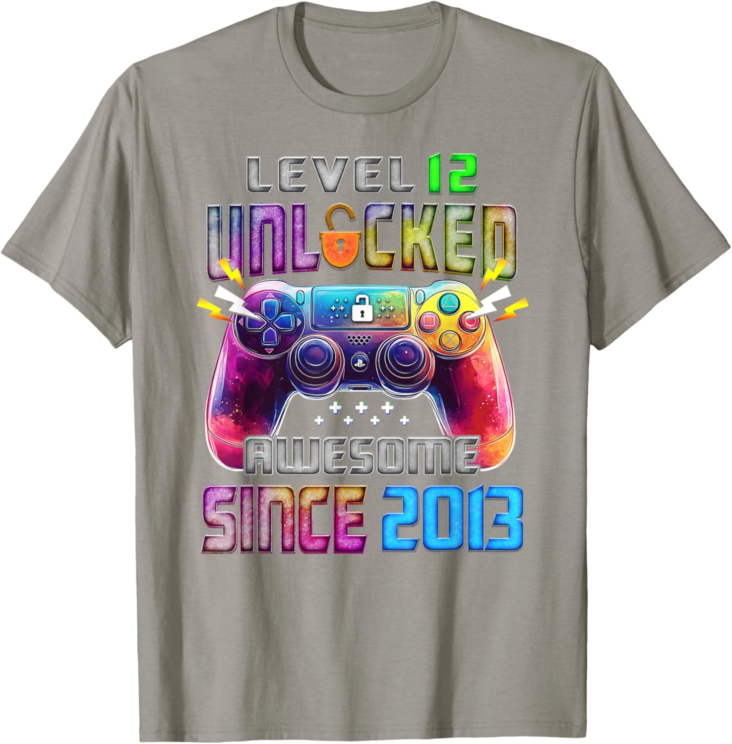 Level 12 Awesome 12 Year Old T-Shirt Fun Gift Since 2013 for Kids - 4